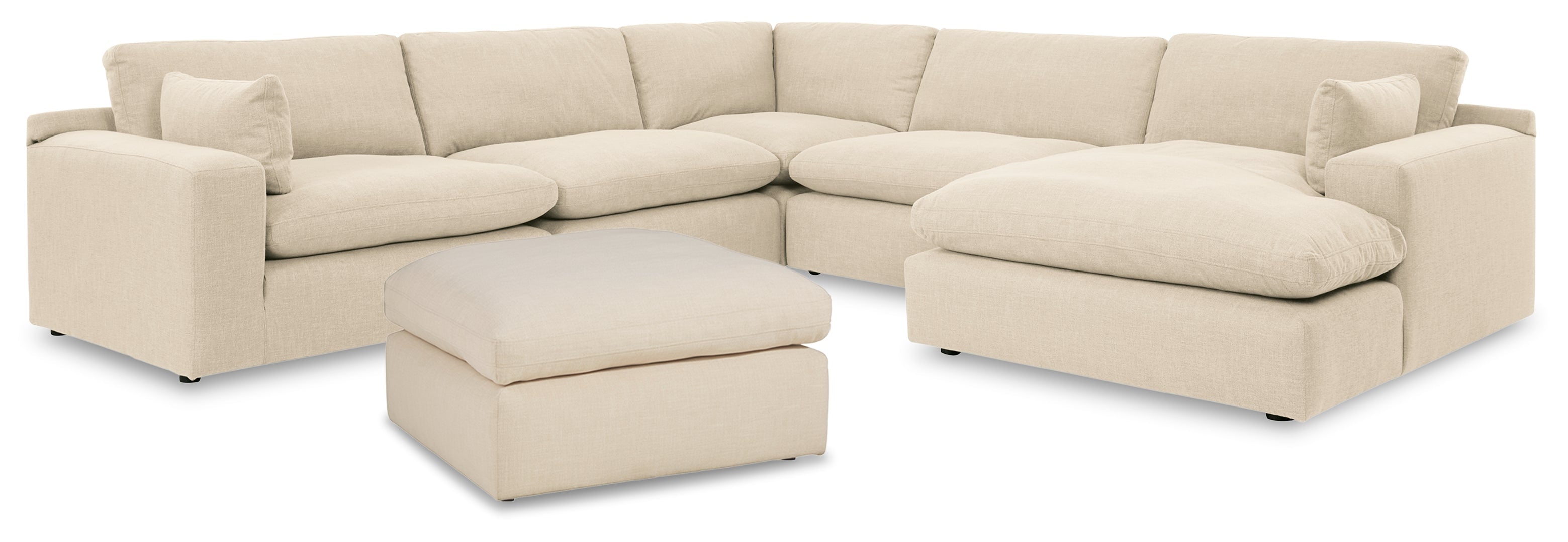 Elyza 4-5 Piece Sectional (Customizable)