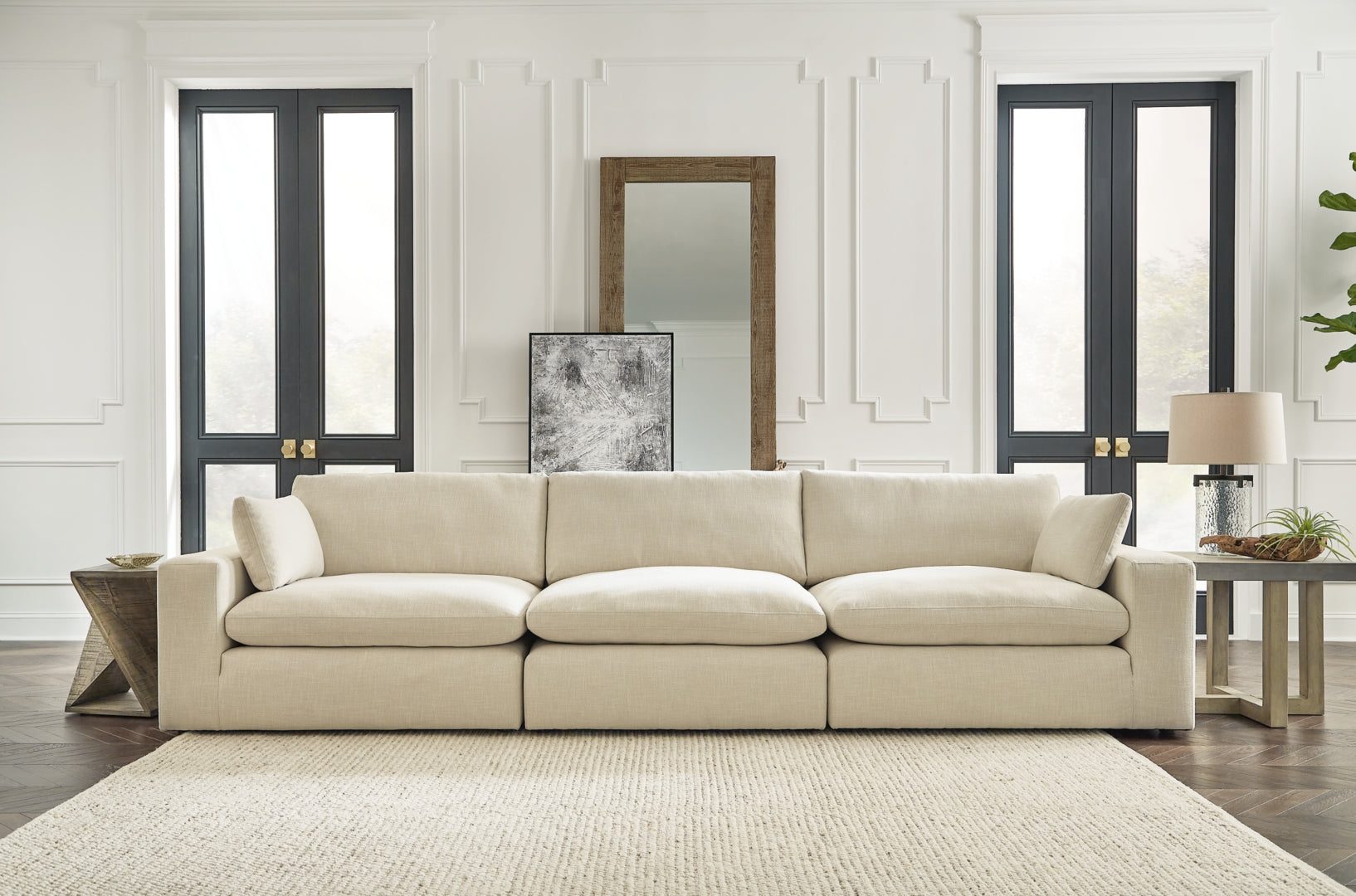 Elyza 2-3 Piece Sectional (Customizable)