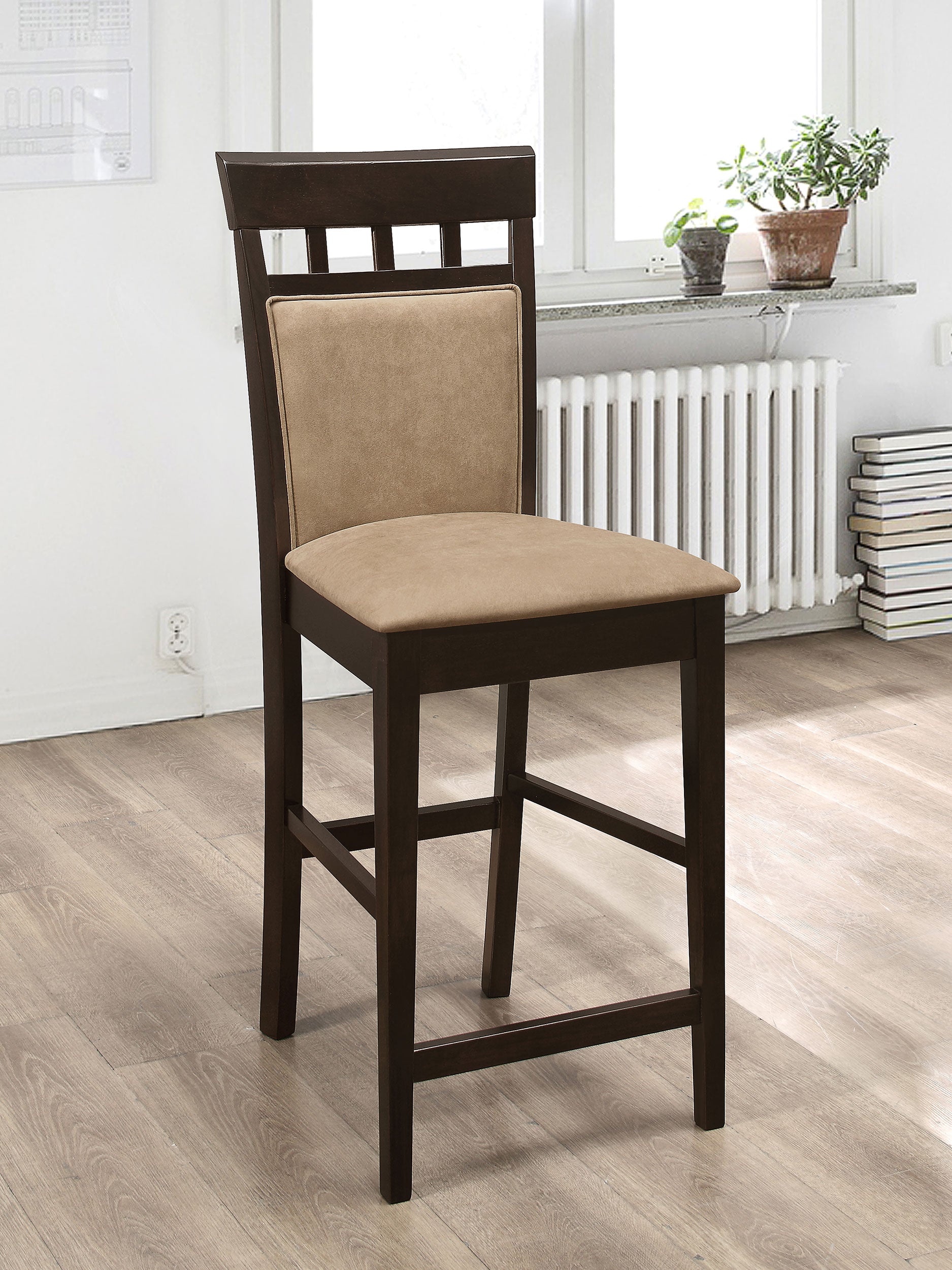 Gabriel Counter Chair Cappuccino (Set of 2)