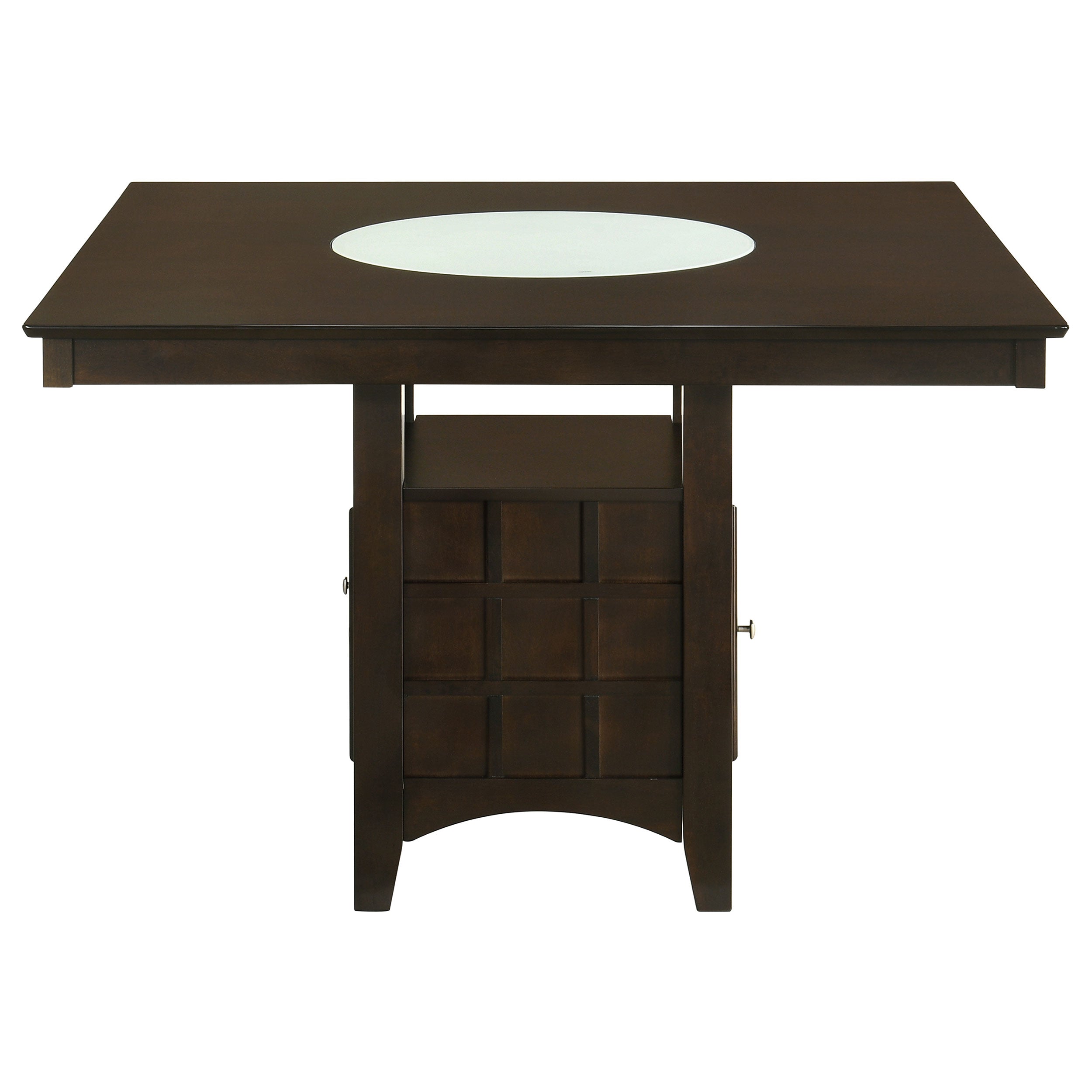 Gabriel  Square Counter Height Dining Set Cappuccino
