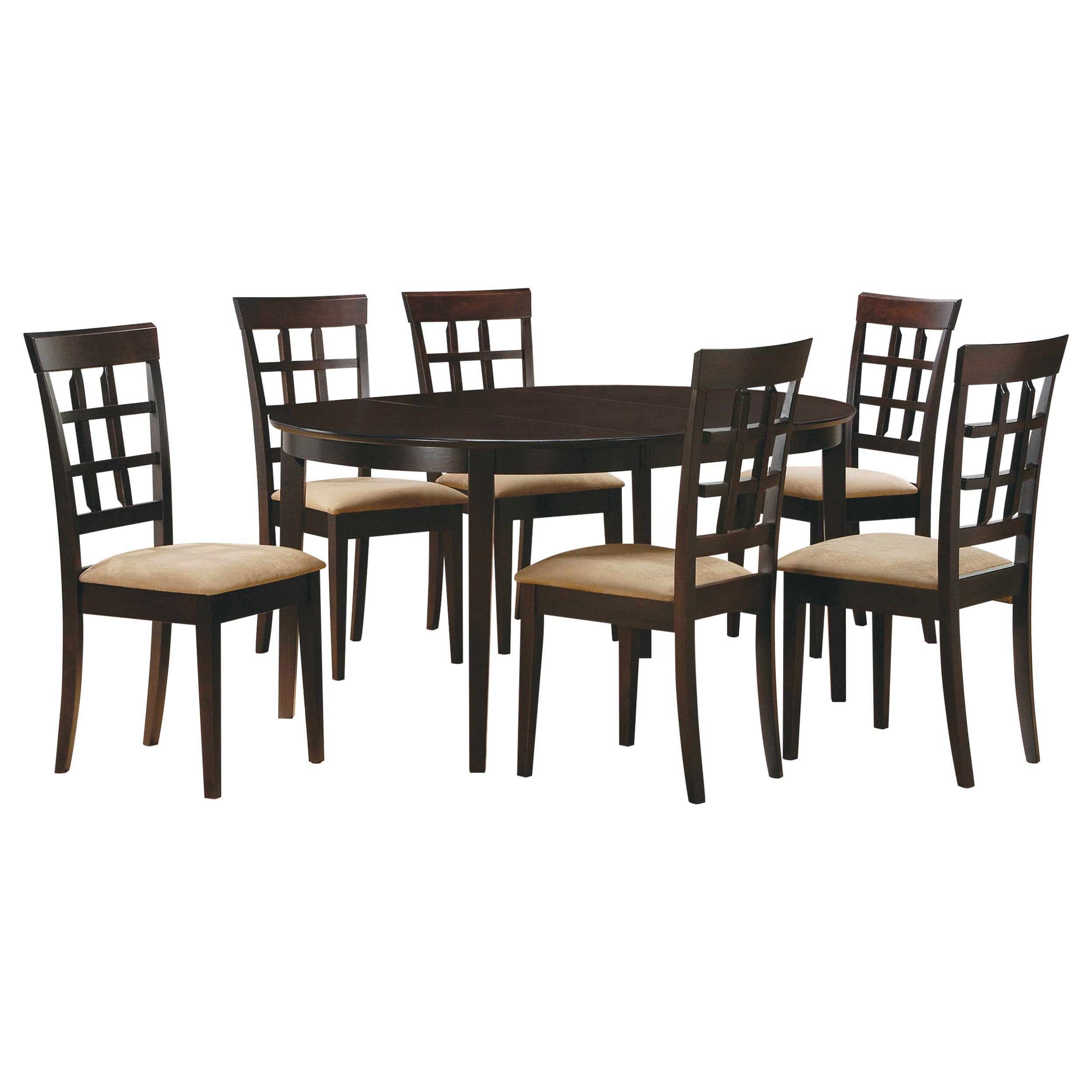 Gabriel  Square Counter Height Dining Set Cappuccino
