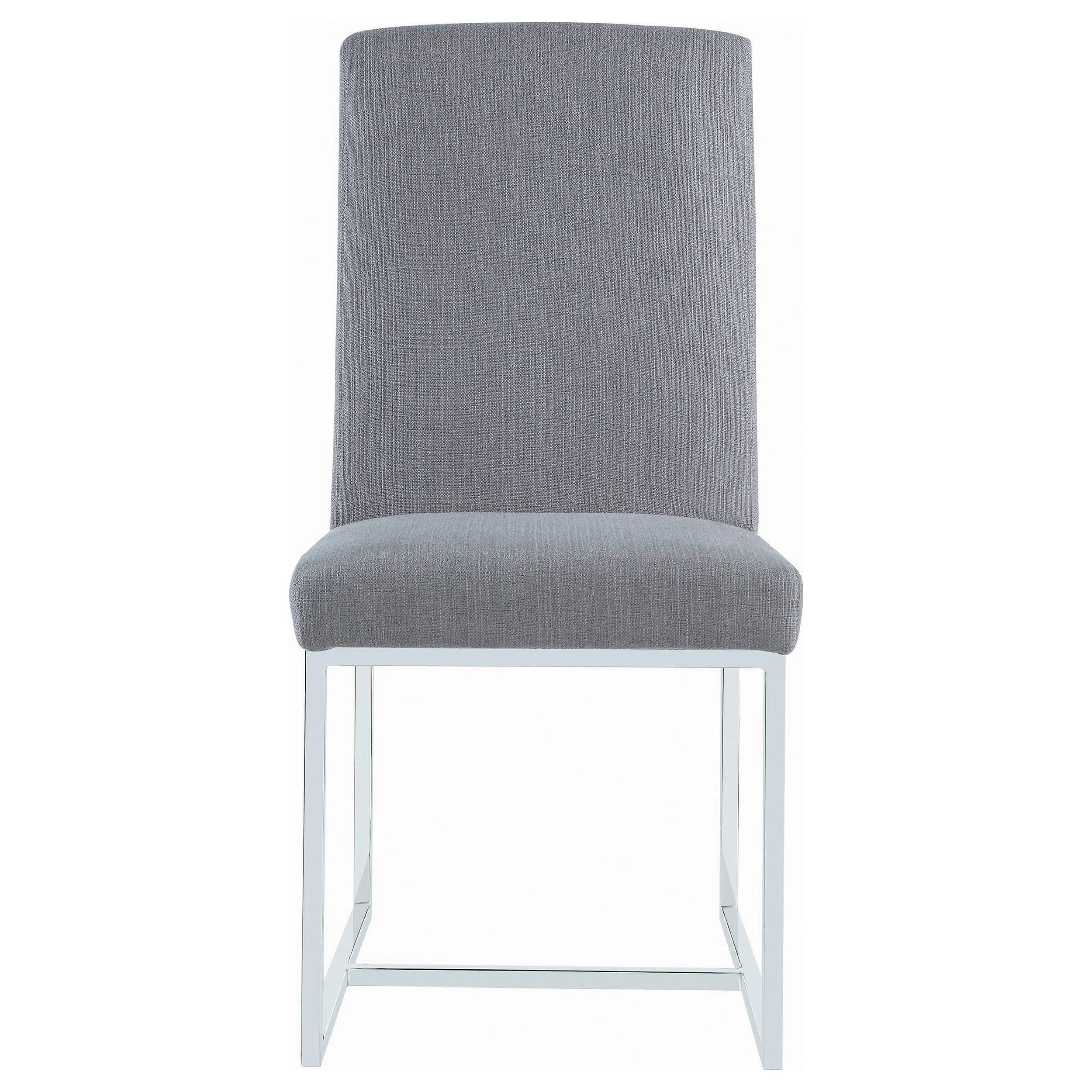 Mackinnon Upholstered Dining Side Chair Grey (Set of 2)