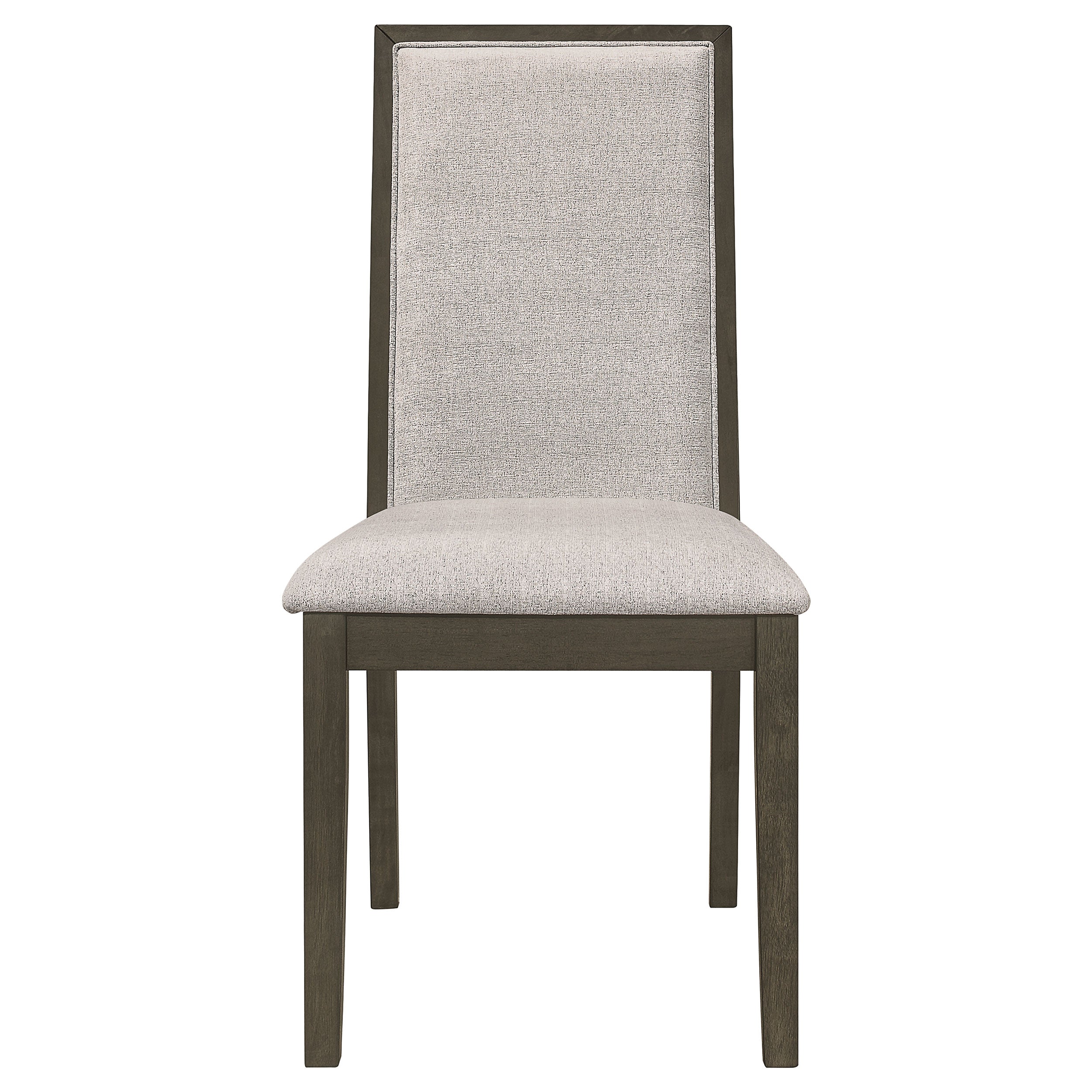 Kelly Rectangular Dining Table Set Dark Grey
