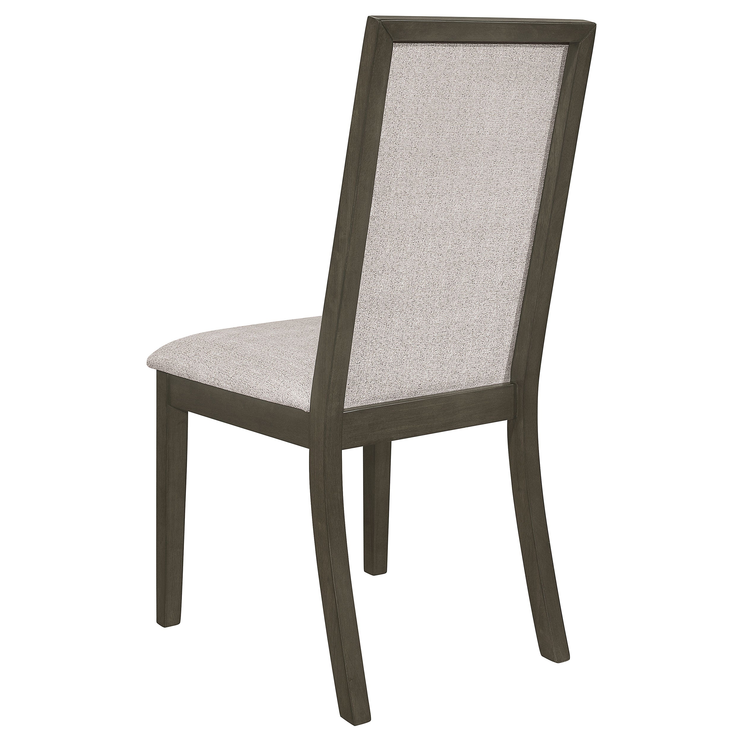 Kelly Rectangular Dining Table Set Dark Grey