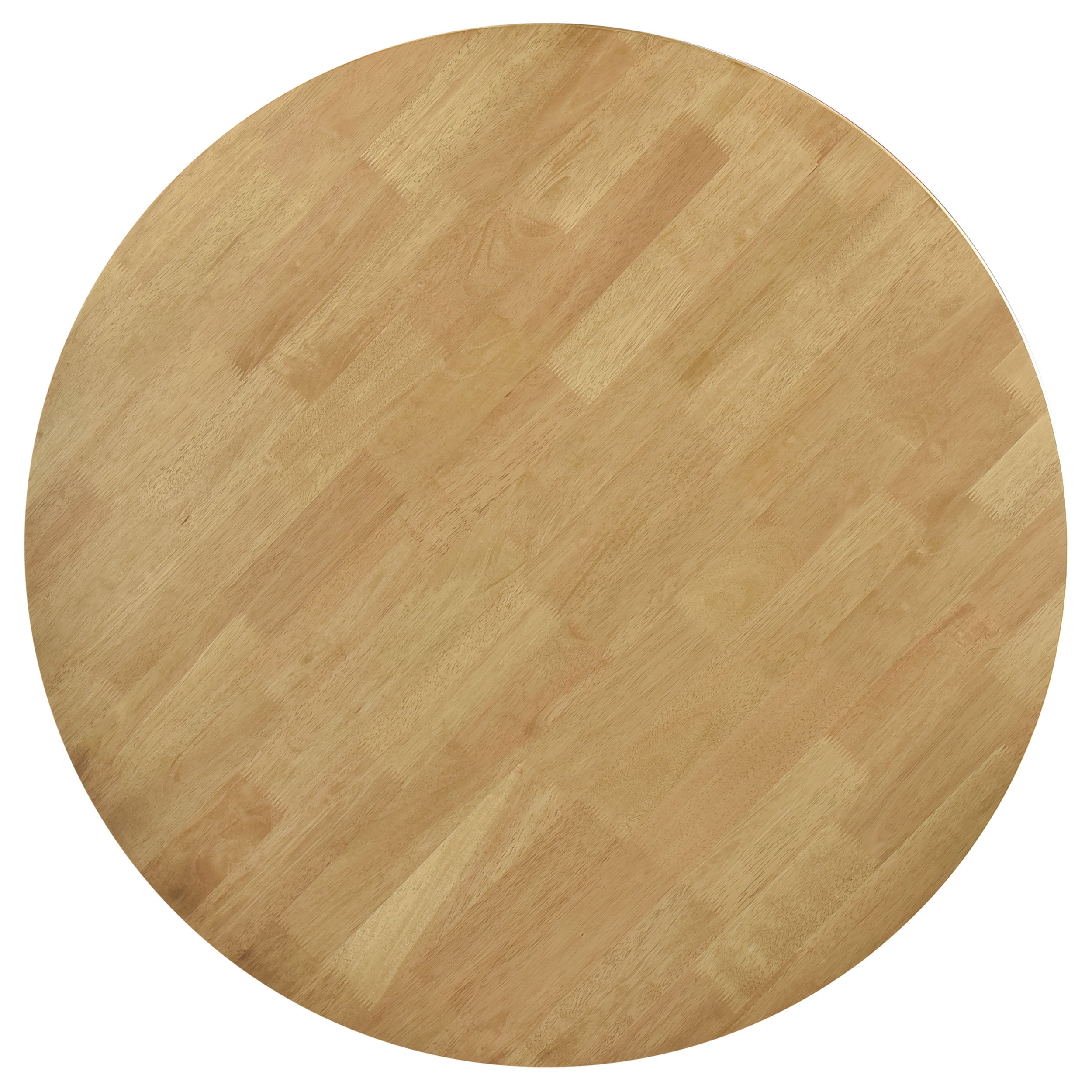 Elowen Round Solid Wood Dining Set Light Walnut