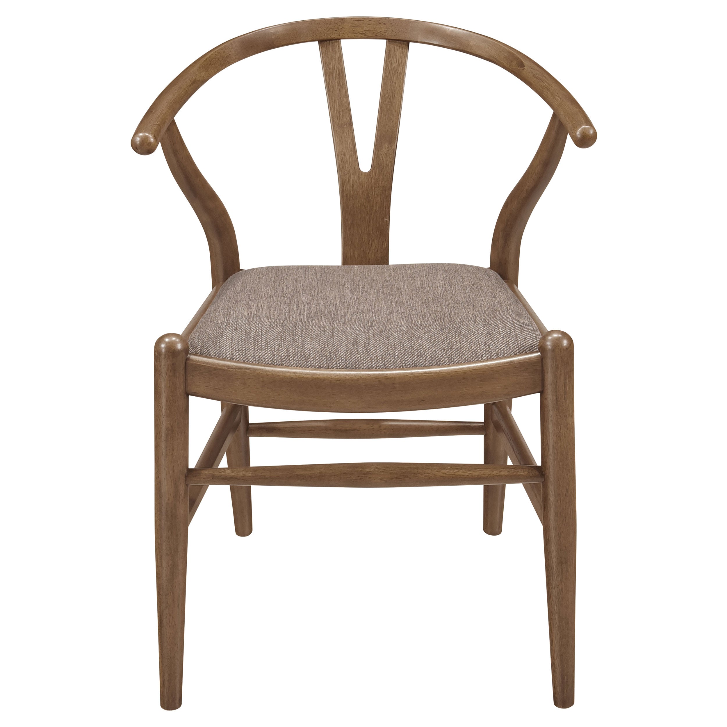Dinah Round Solid Wood Dining Set Walnut