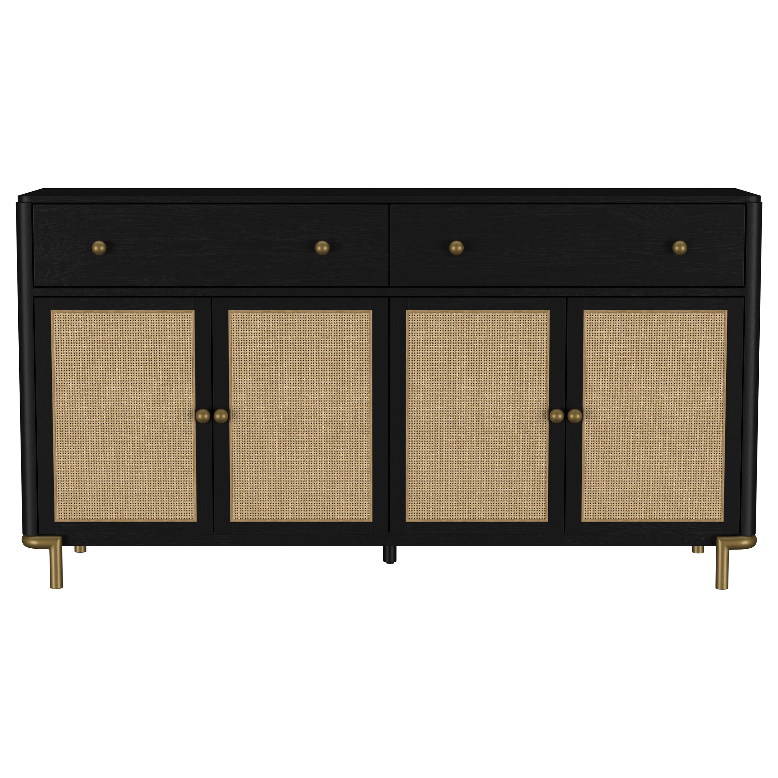 Arini 2-drawer Cane Door Dining Sideboard Server