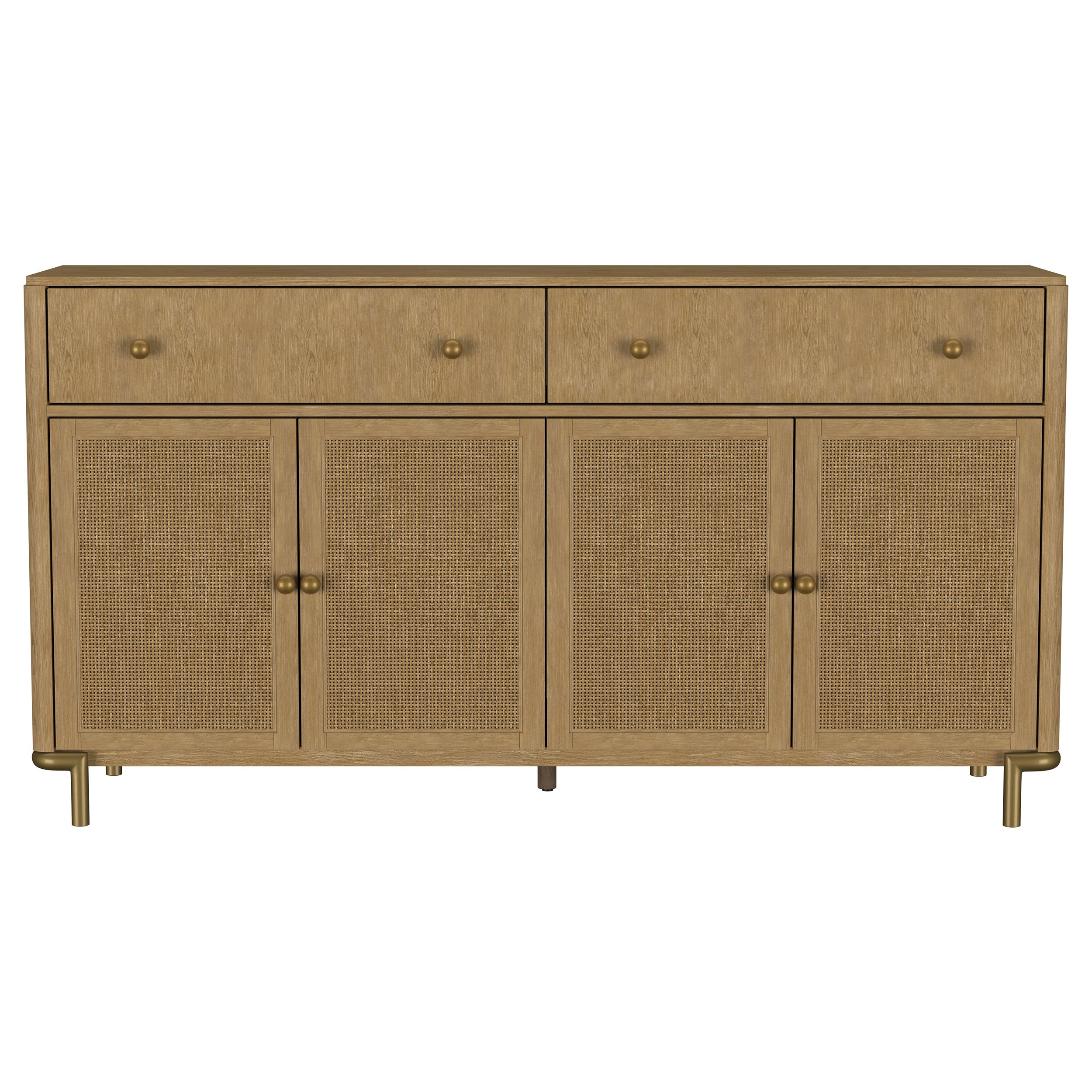 Arini 2-drawer Cane Door Dining Sideboard Server