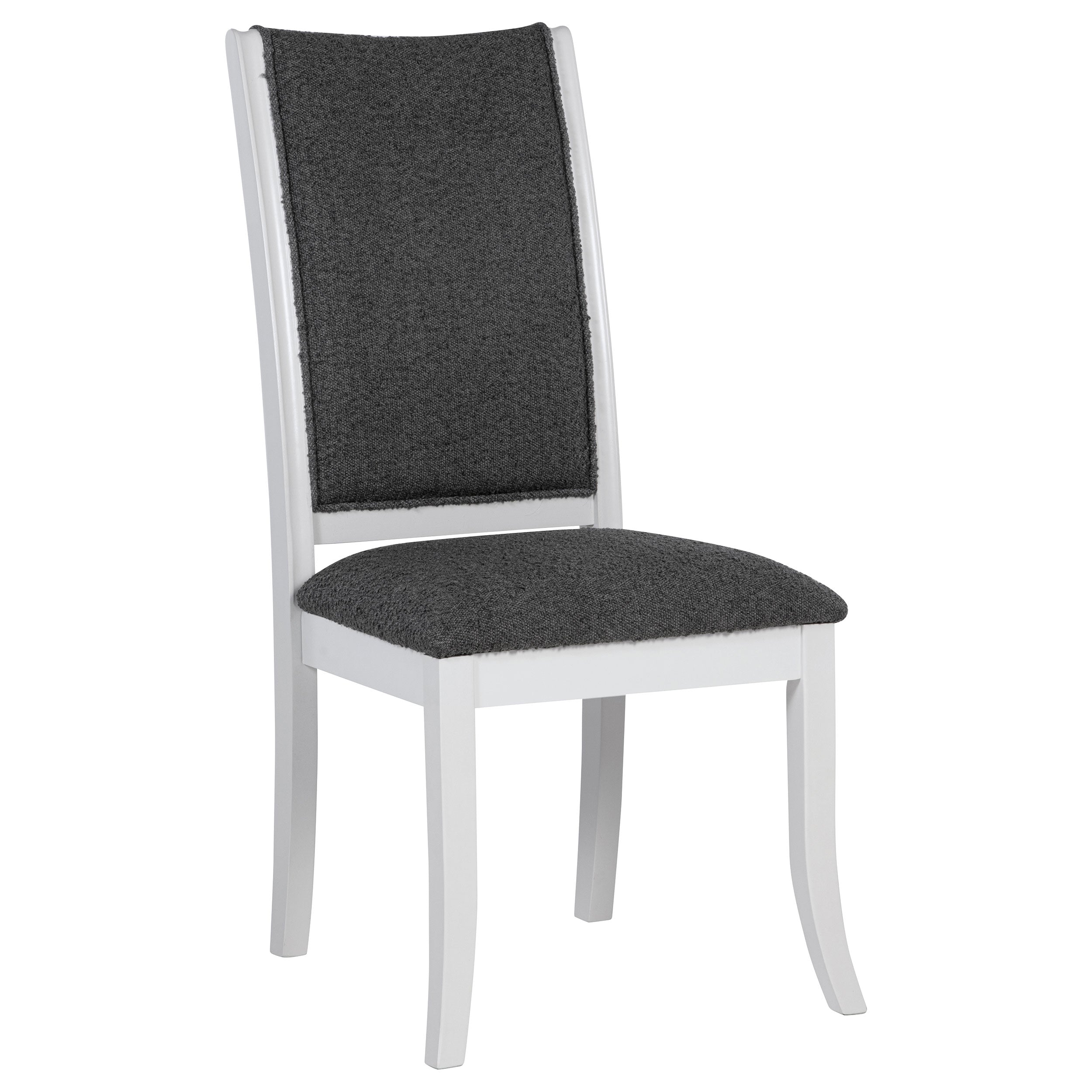Judd 54-inch Round Wood Dining Table Set Pearl White