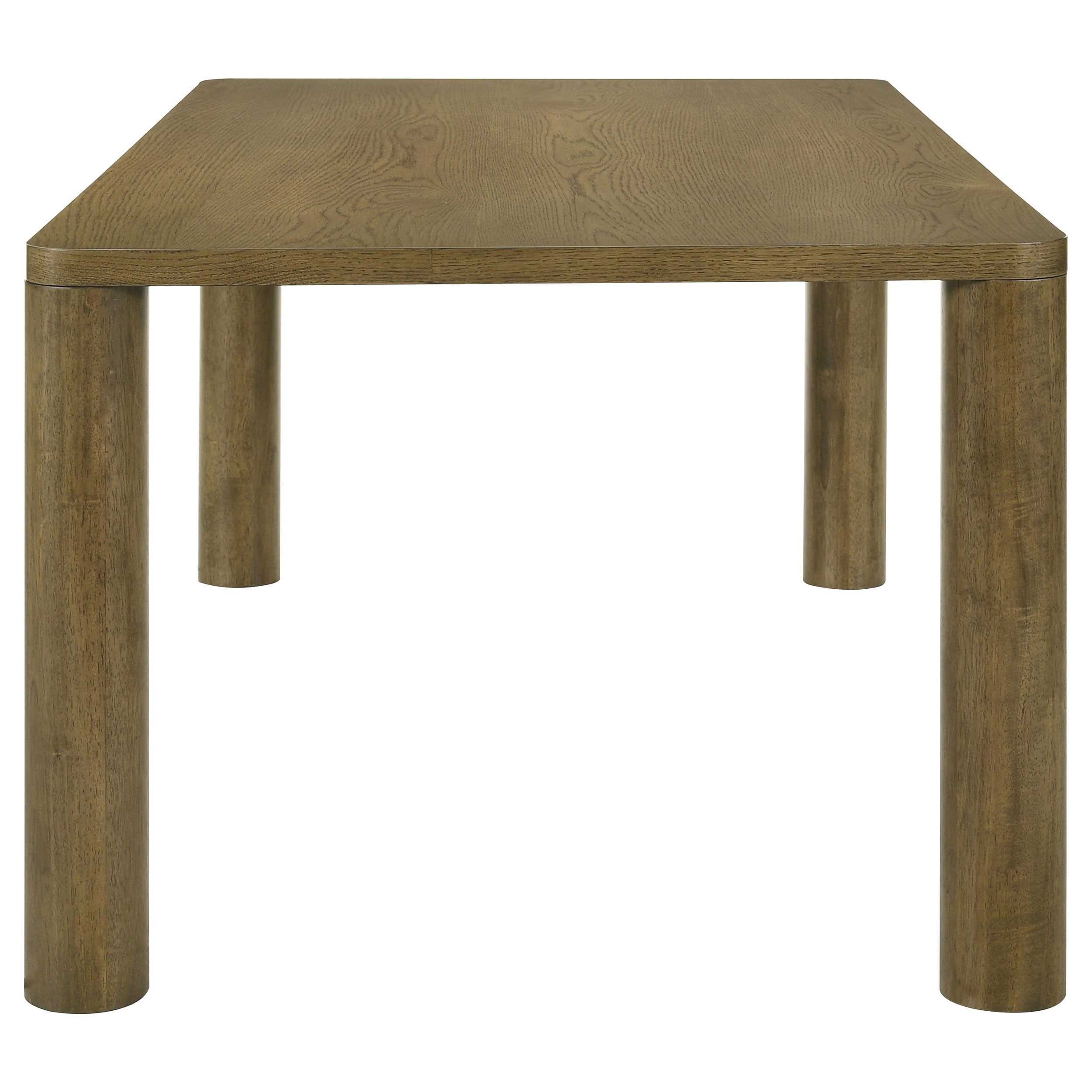 Castlewood 71-inch Rectangular Dining Set Brown Oak