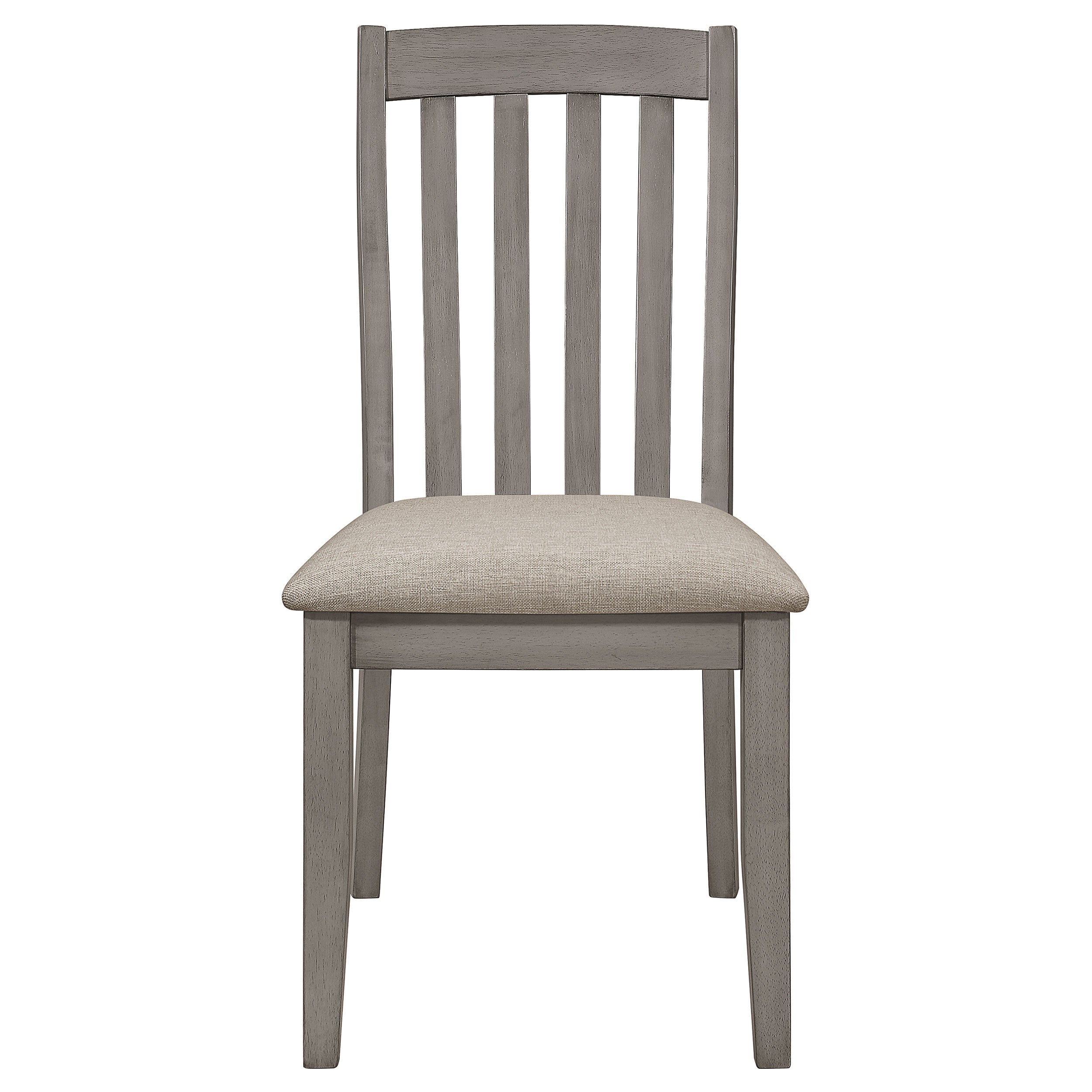 Nogales  Rectangular Dining Table Set Coastal Grey