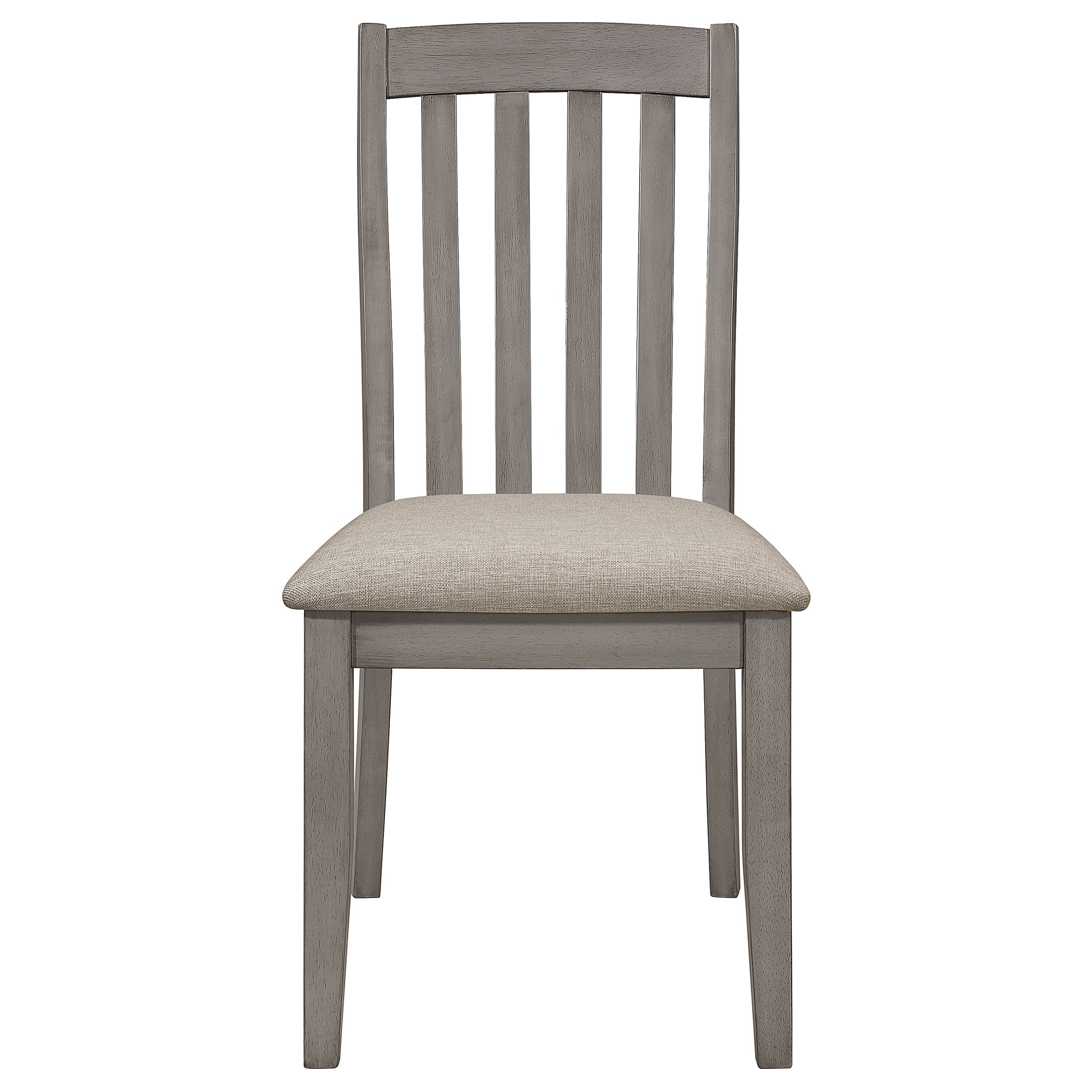 Nogales Wood Dining Side Chair Coastal Grey (Set of 2)