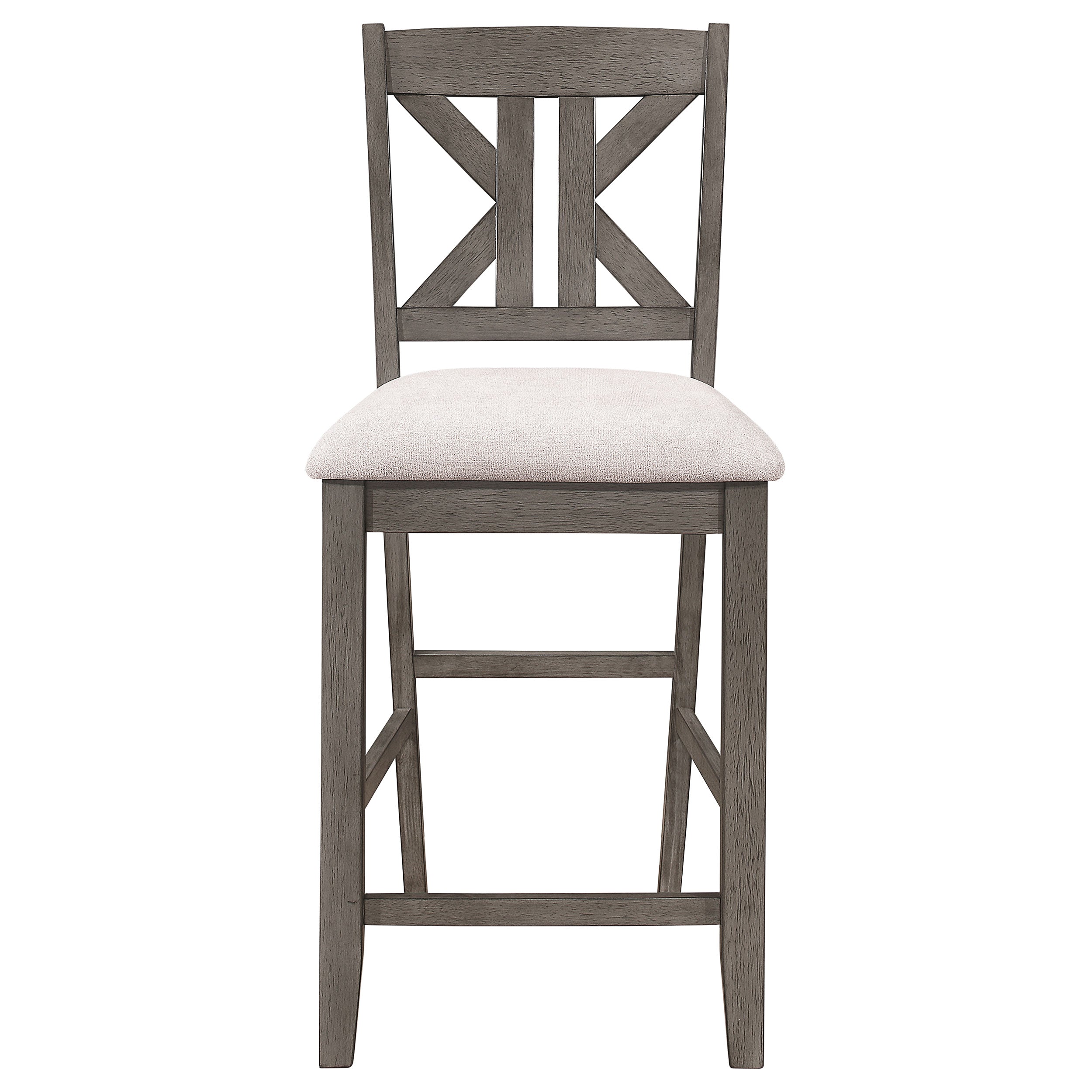 Athens Drop Leaf Counter Height Dining Set Barn Grey