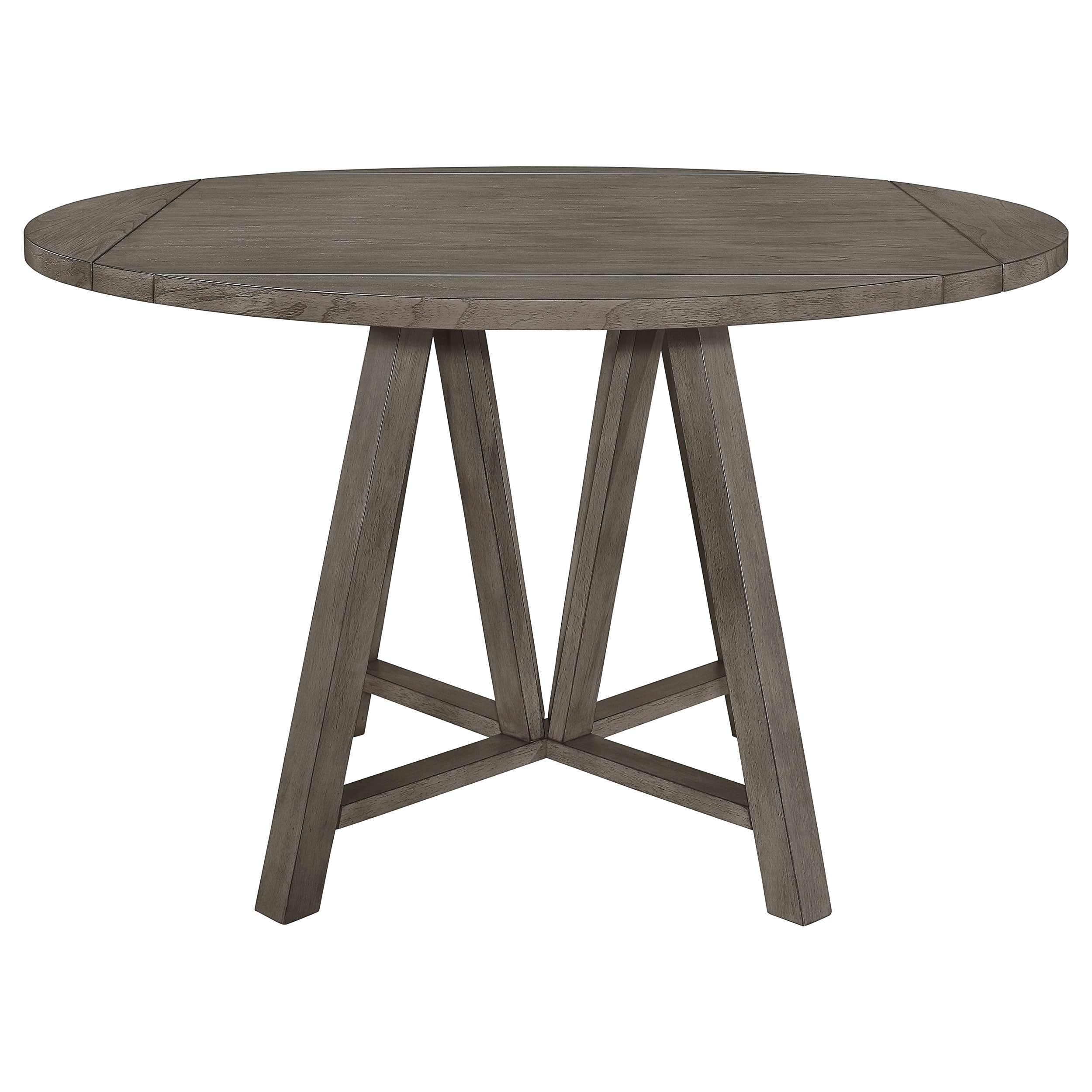 Athens Drop Leaf Counter Height Dining Set Barn Grey