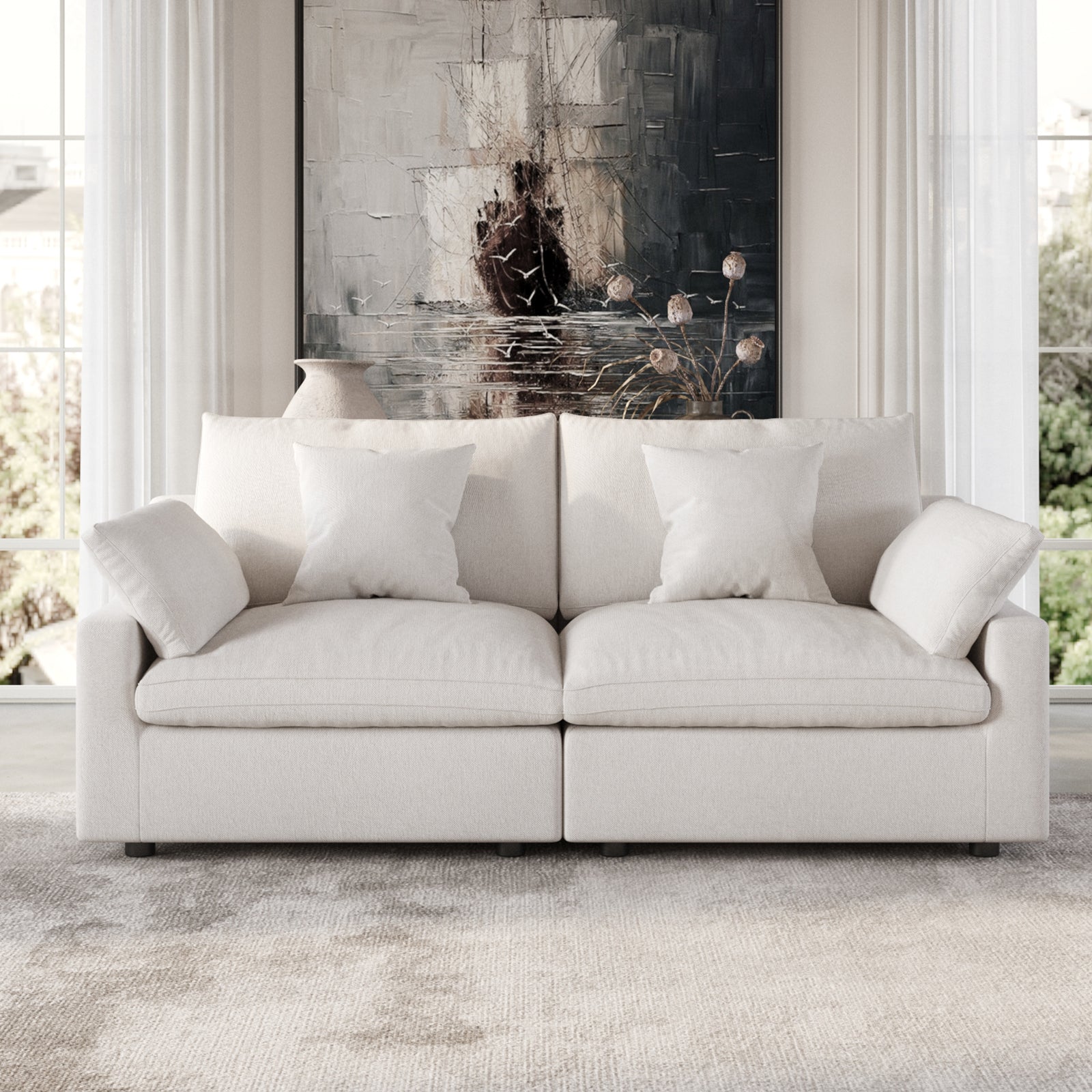 Nova Slope Arm Cloud Collection - Ivory