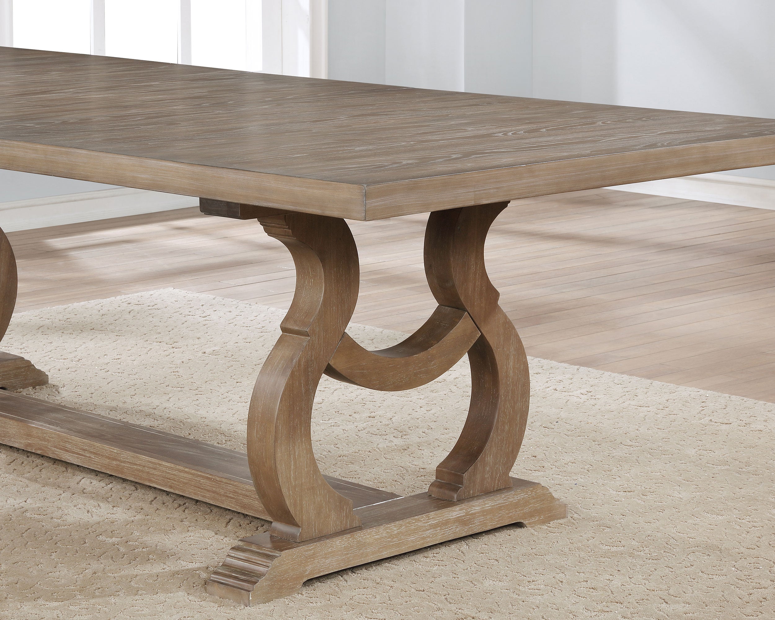 Brockway Extension Leaf Dining Set Antique Java