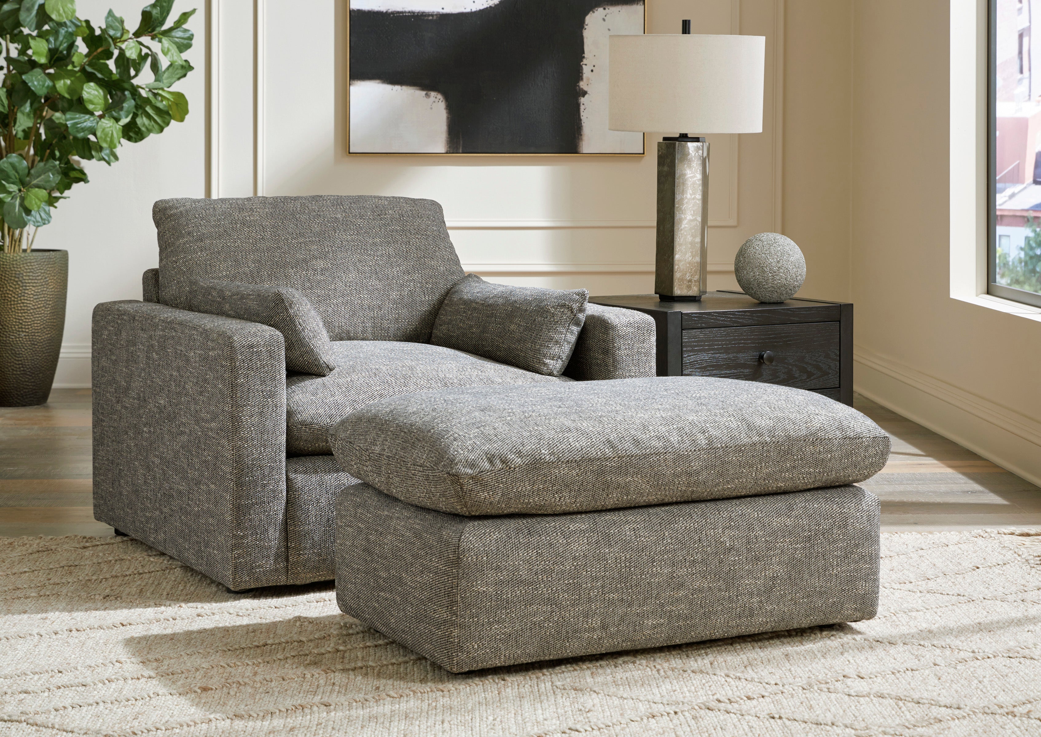 Dramatic Sofa and Loveseat