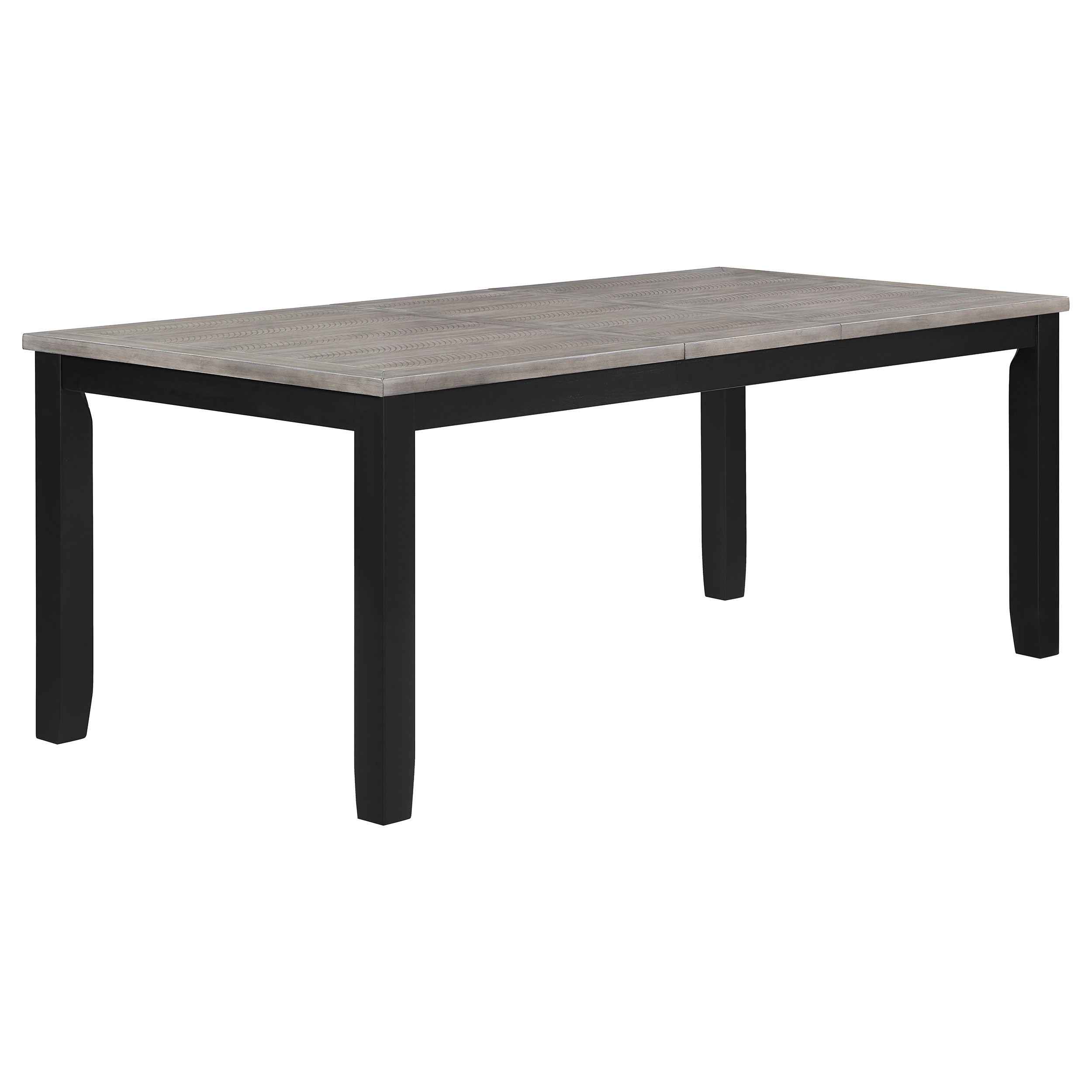 Elodie Extension Leaf Counter/Standard Dining Set Black