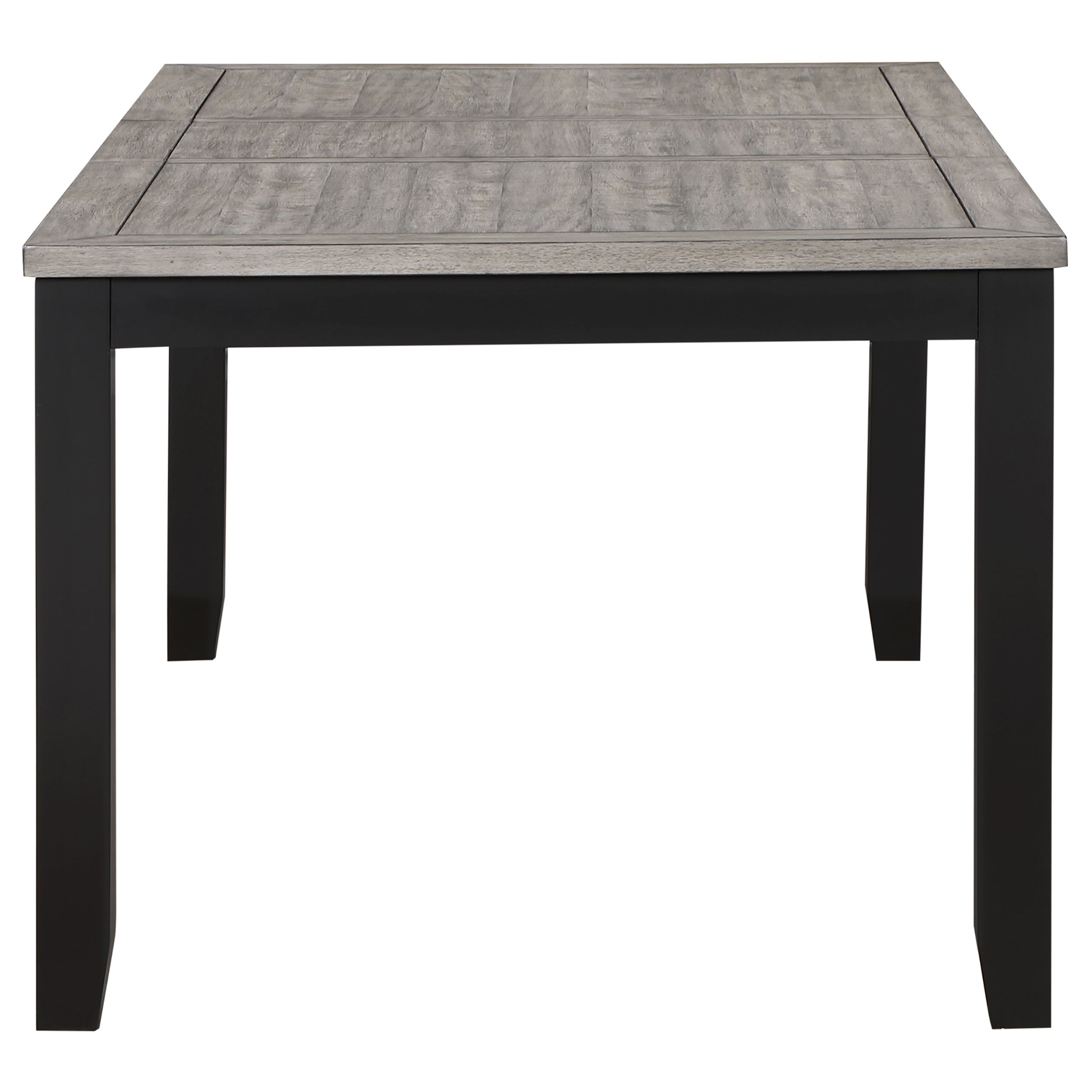 Elodie Extension Leaf Counter/Standard Dining Set Black