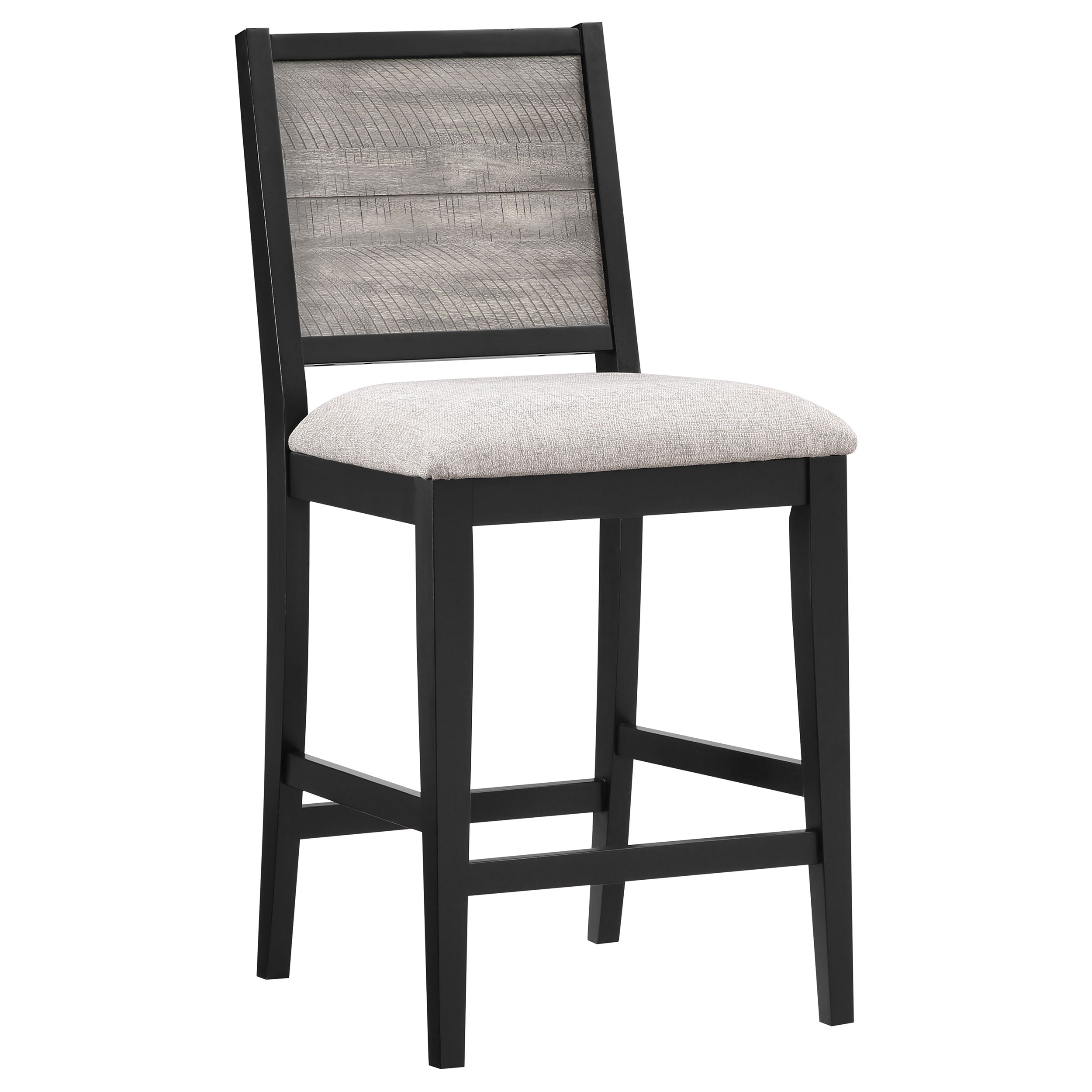 Elodie Extension Leaf Counter/Standard Dining Set Black