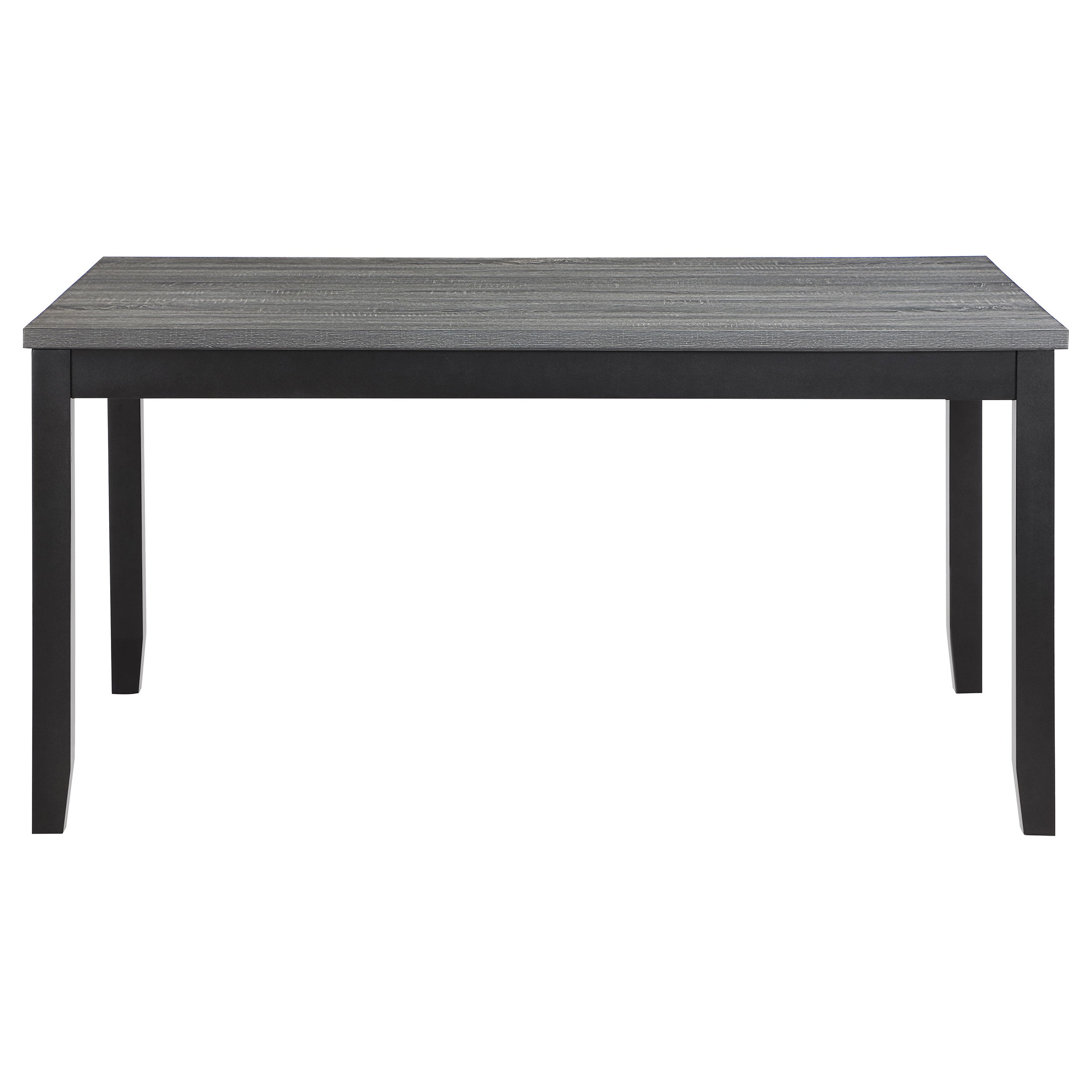 Barlow Rectangular Dining Table Set Grey and Black