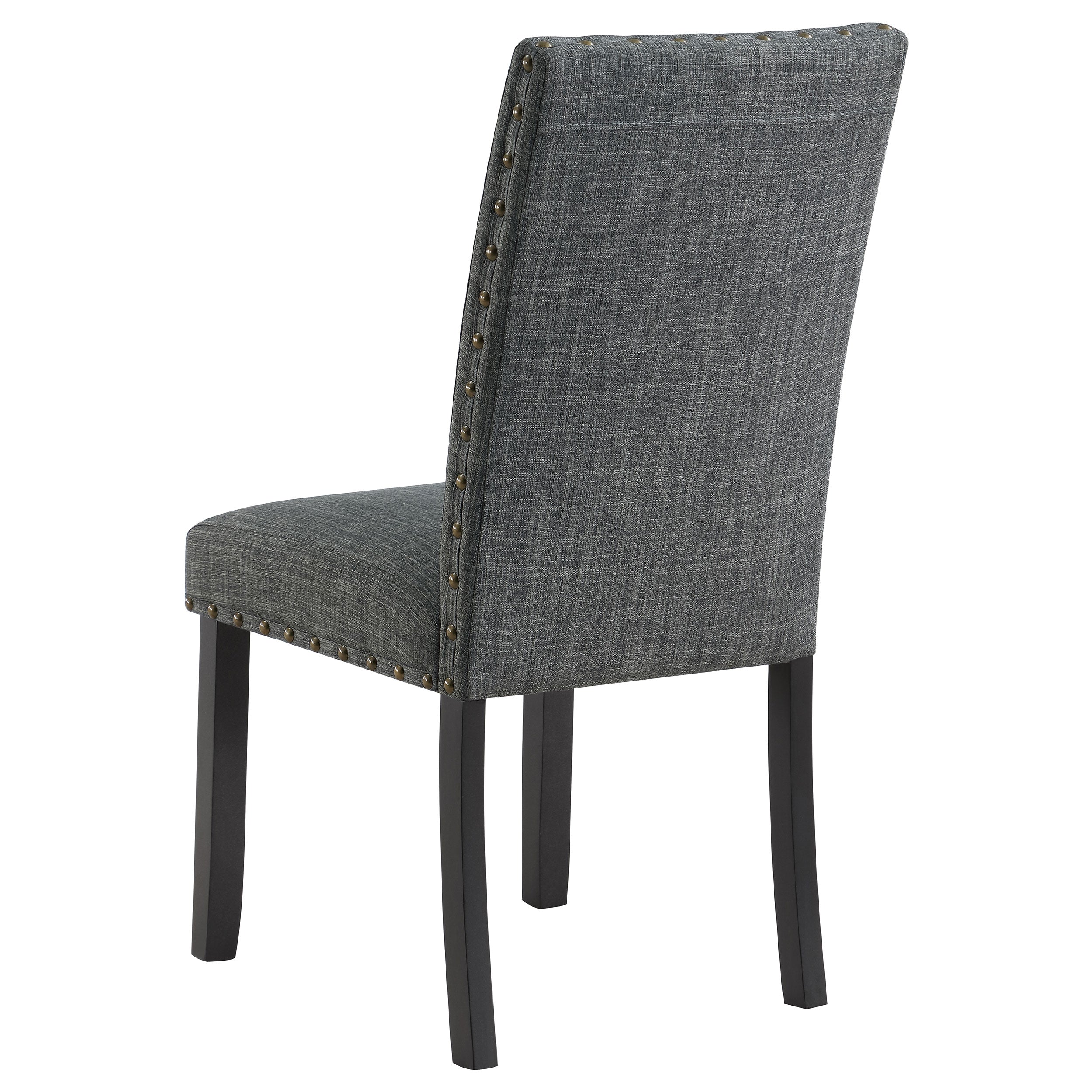 Barlow Rectangular Dining Table Set Grey and Black