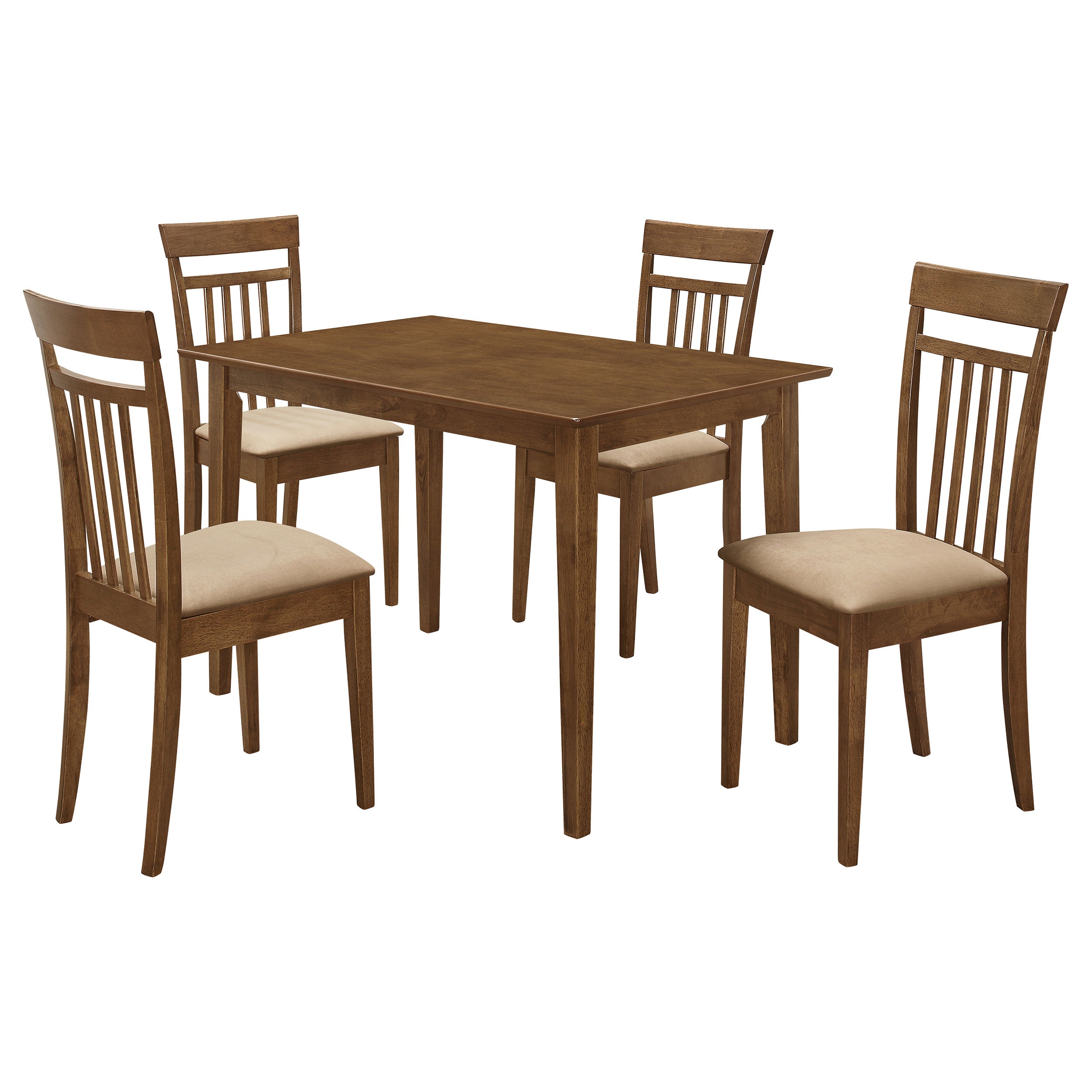 Robbie  47-inch Counter/Standard Height Dining Set Walnut