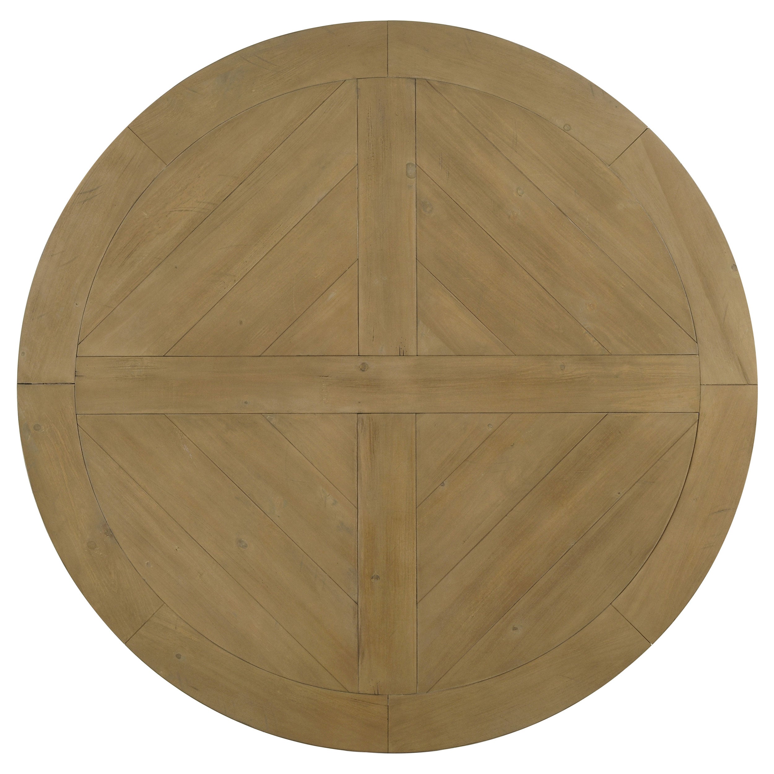 Florence Round Dining Table Set Rustic Honey