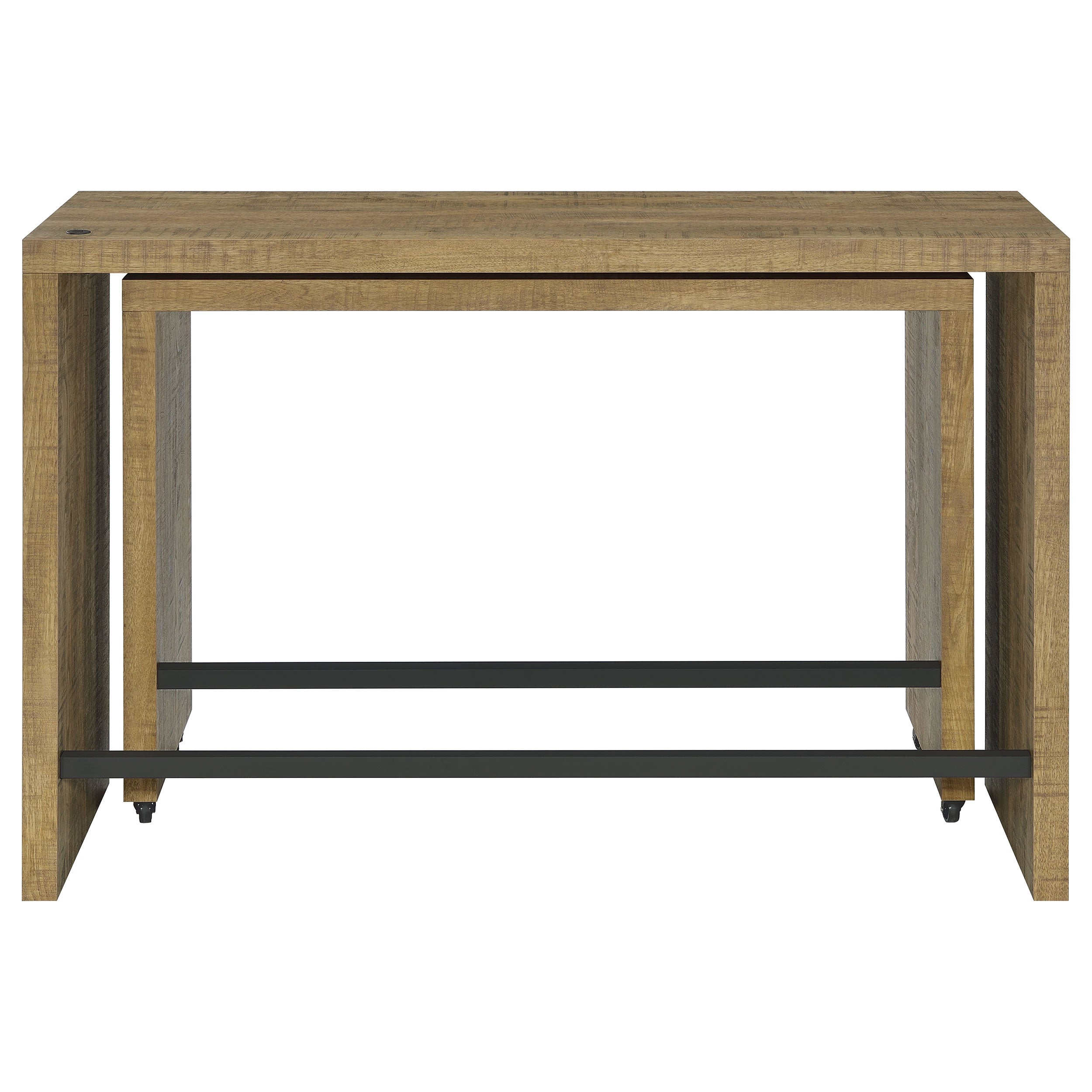 Davista Counter Height Table Set Mango Brown