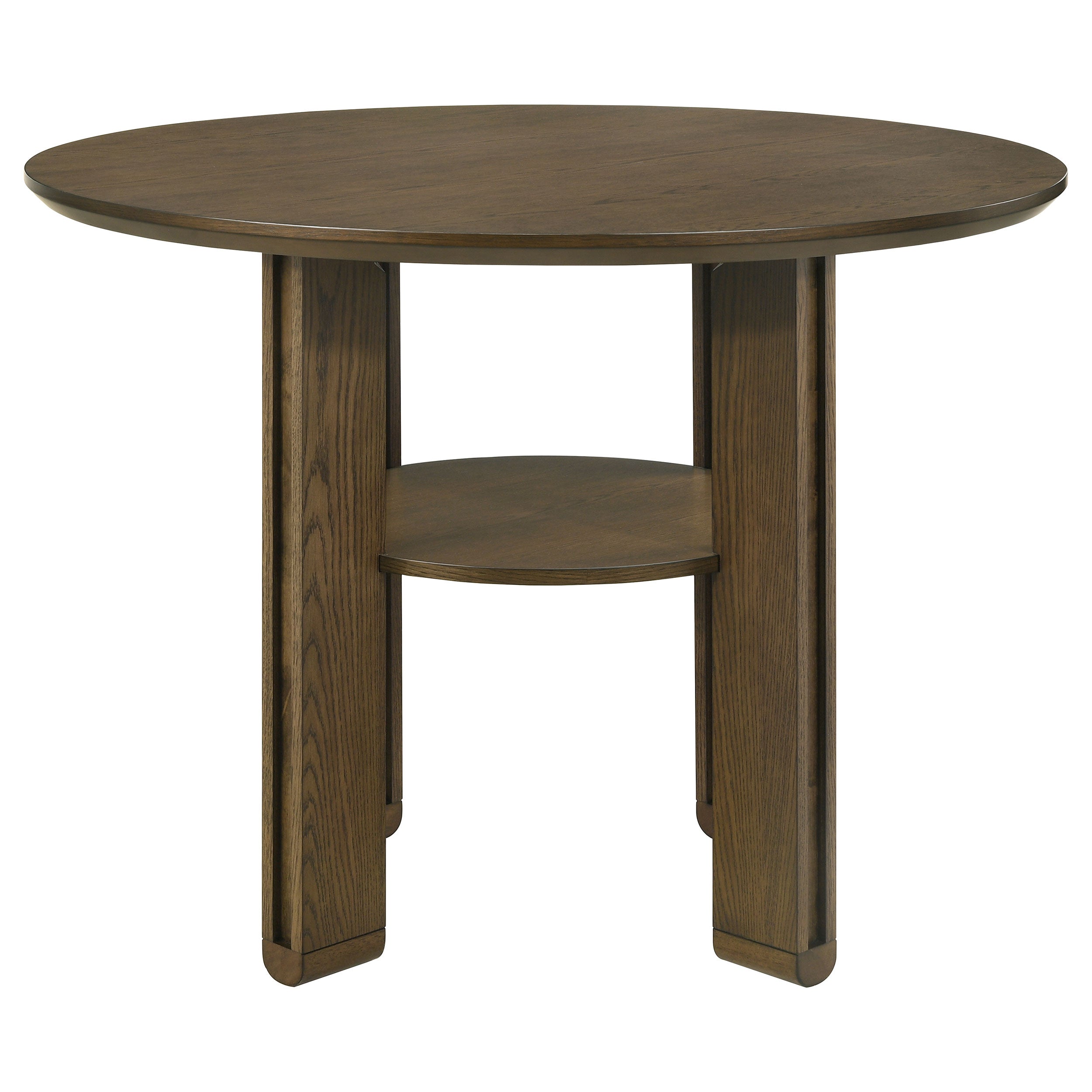 Ottowa Round Counter/Standard Height Dining Room Set Brown