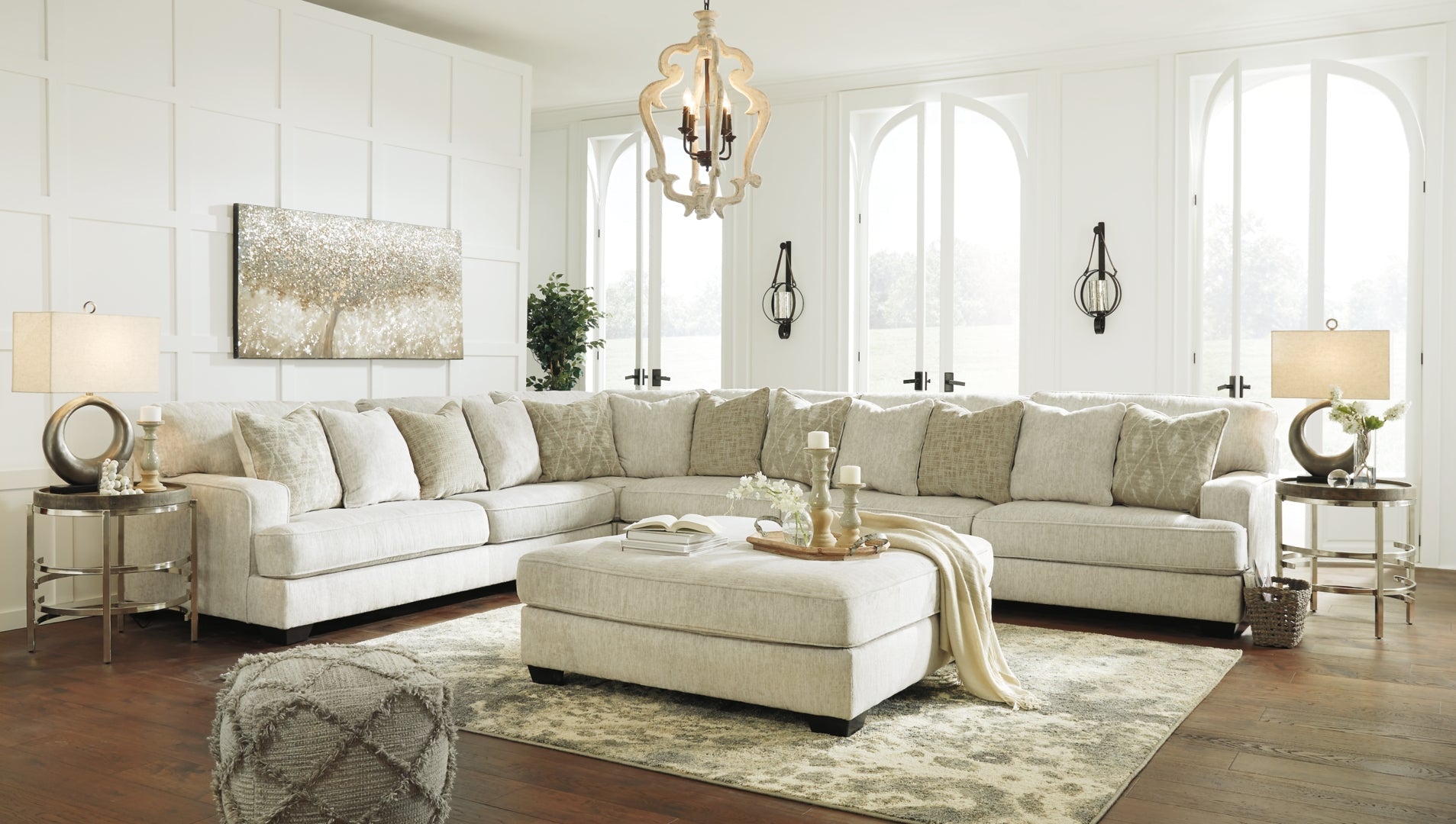 Rawcliffe Sectional with Ottoman
