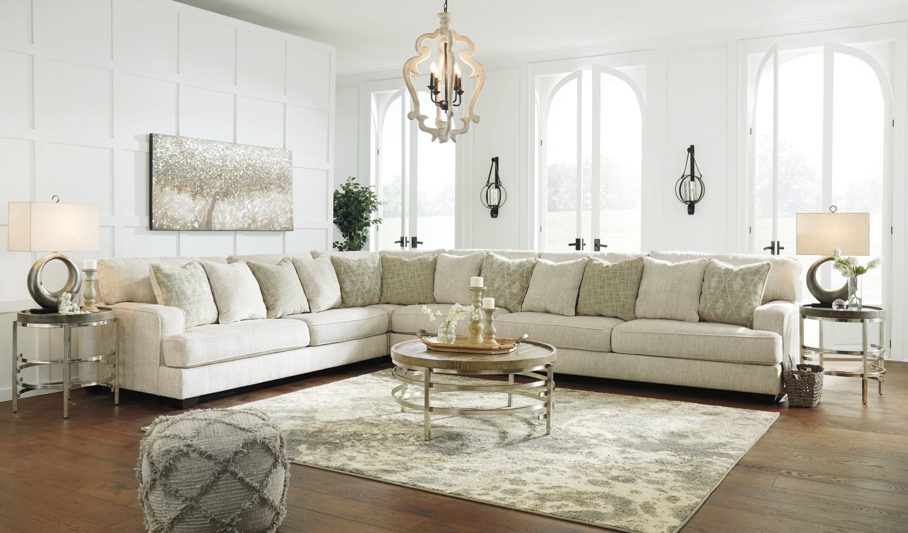 Rawcliffe Sectional with Ottoman