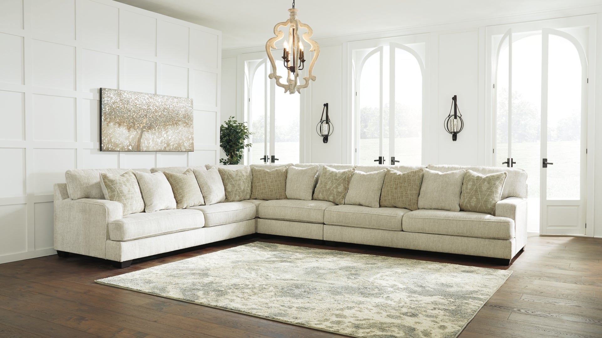 Rawcliffe Sectional with Ottoman