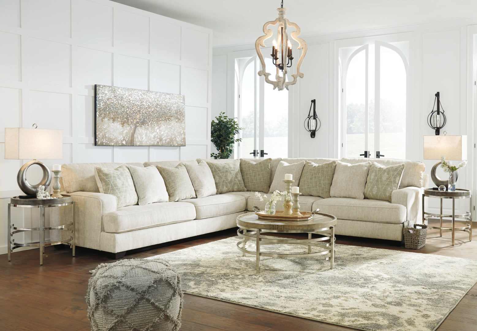 Rawcliffe Sectional with Ottoman