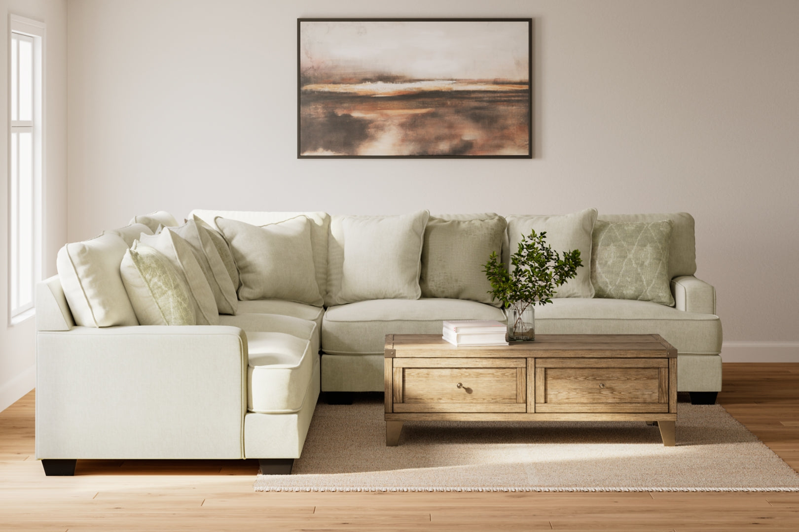 Rawcliffe Sectional with Ottoman