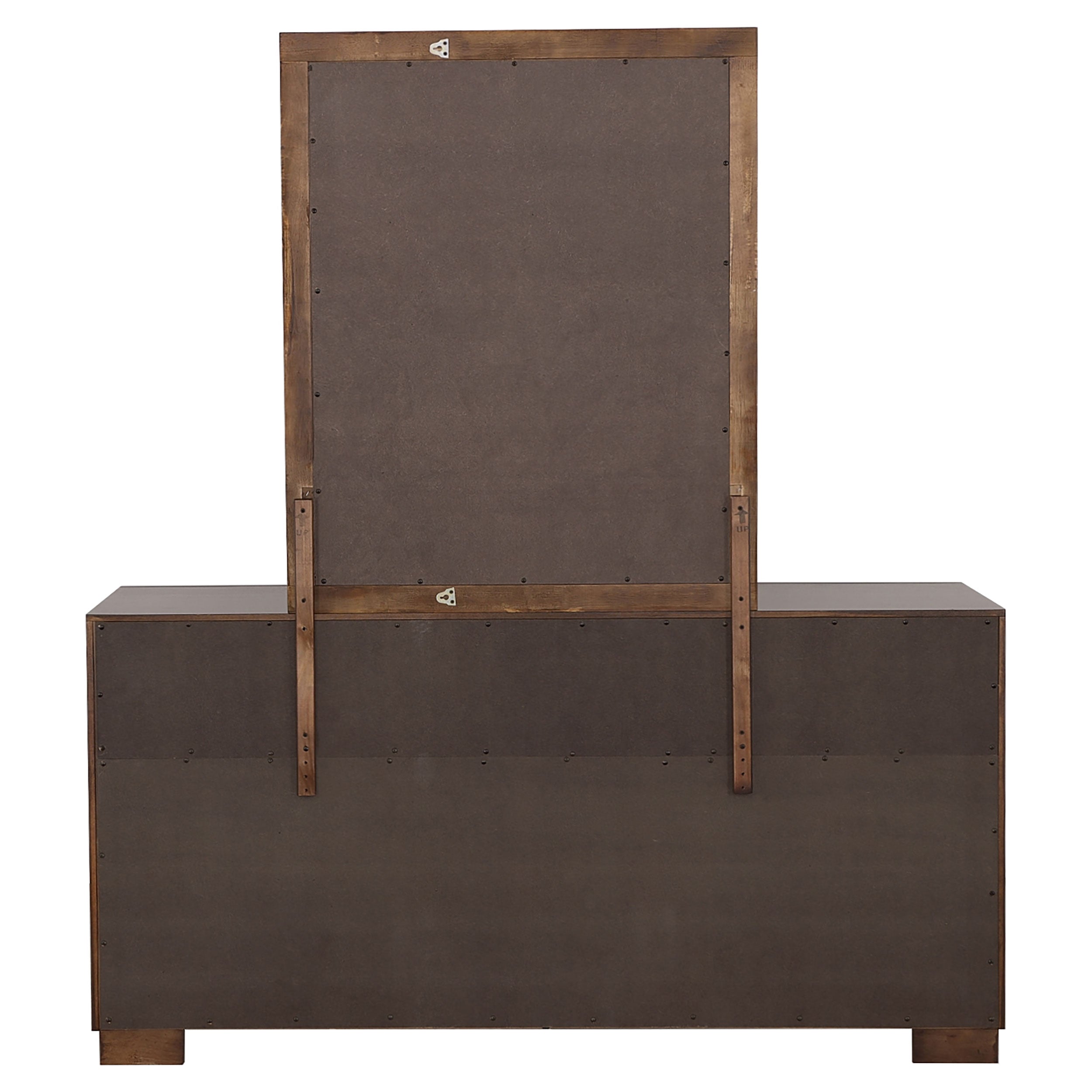 Jessica 6-drawer Dresser Cappuccino