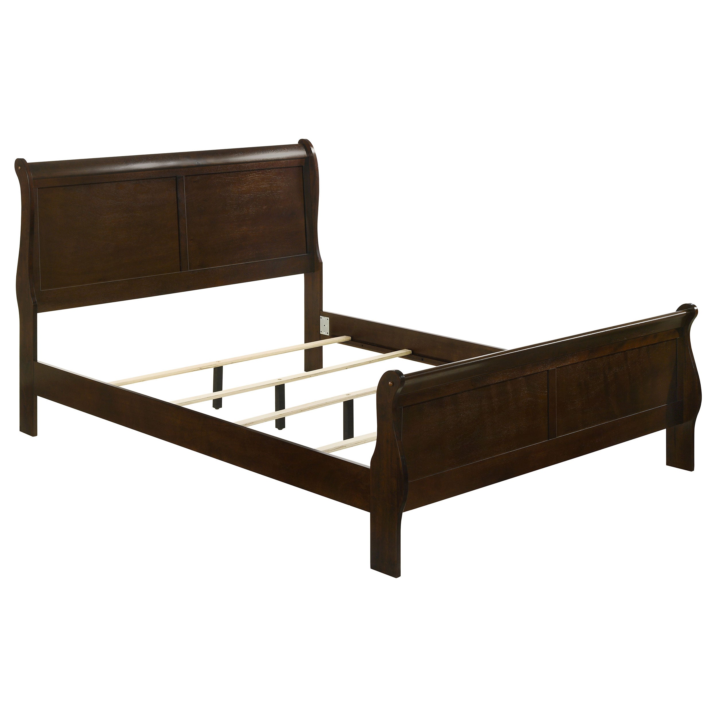 Louis Philippe Bedroom Set Cappuccino
