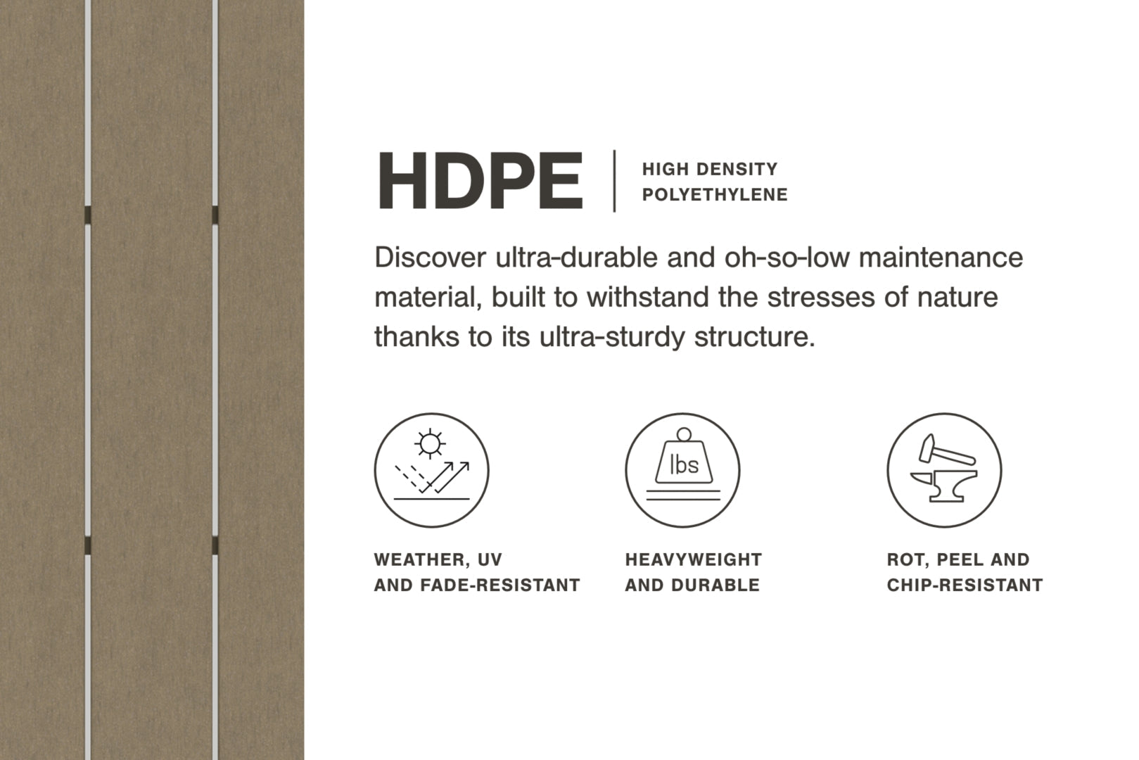 Visola Outdoor Sofa with 2 Lounge Chairs