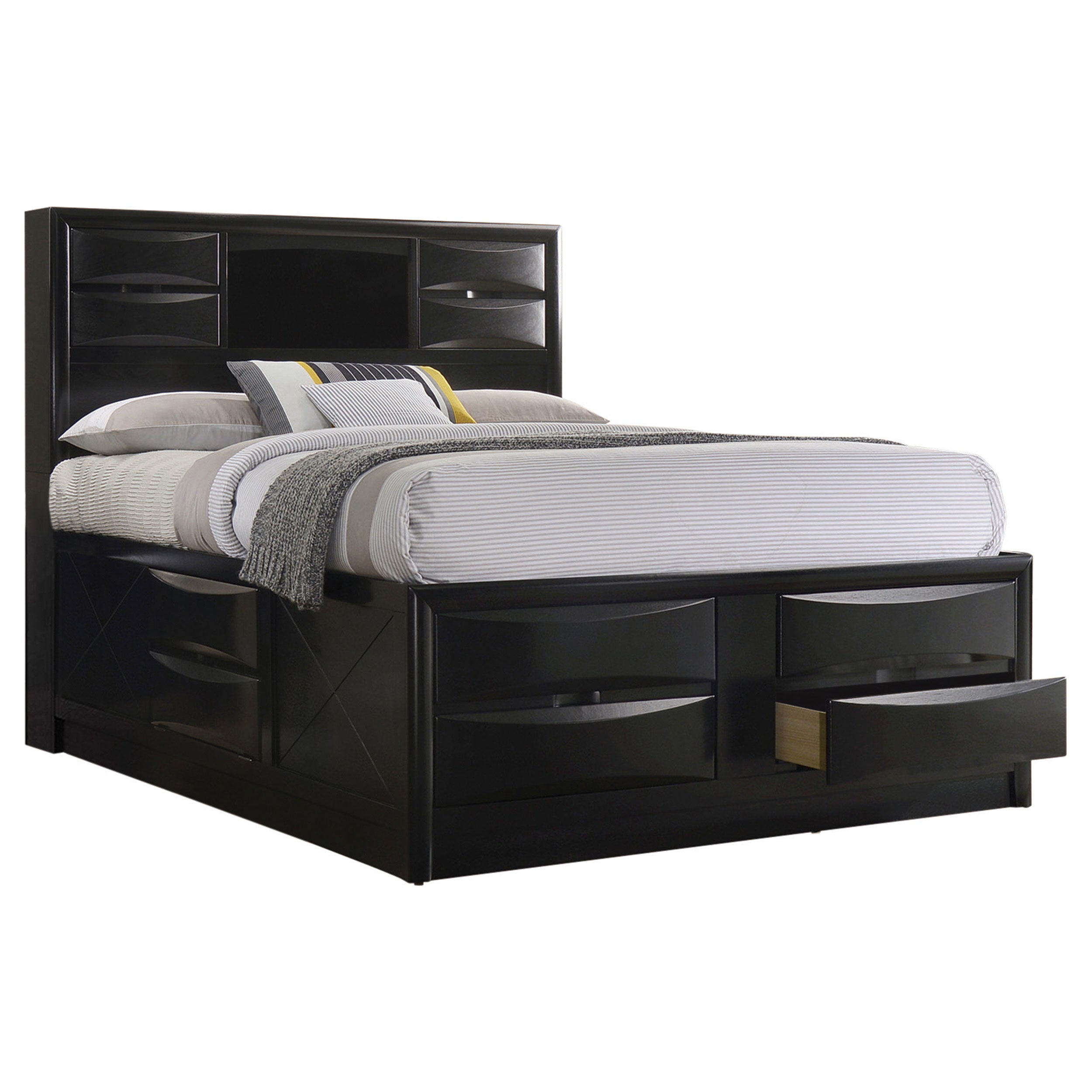 Briana  California King Bedroom Set Black