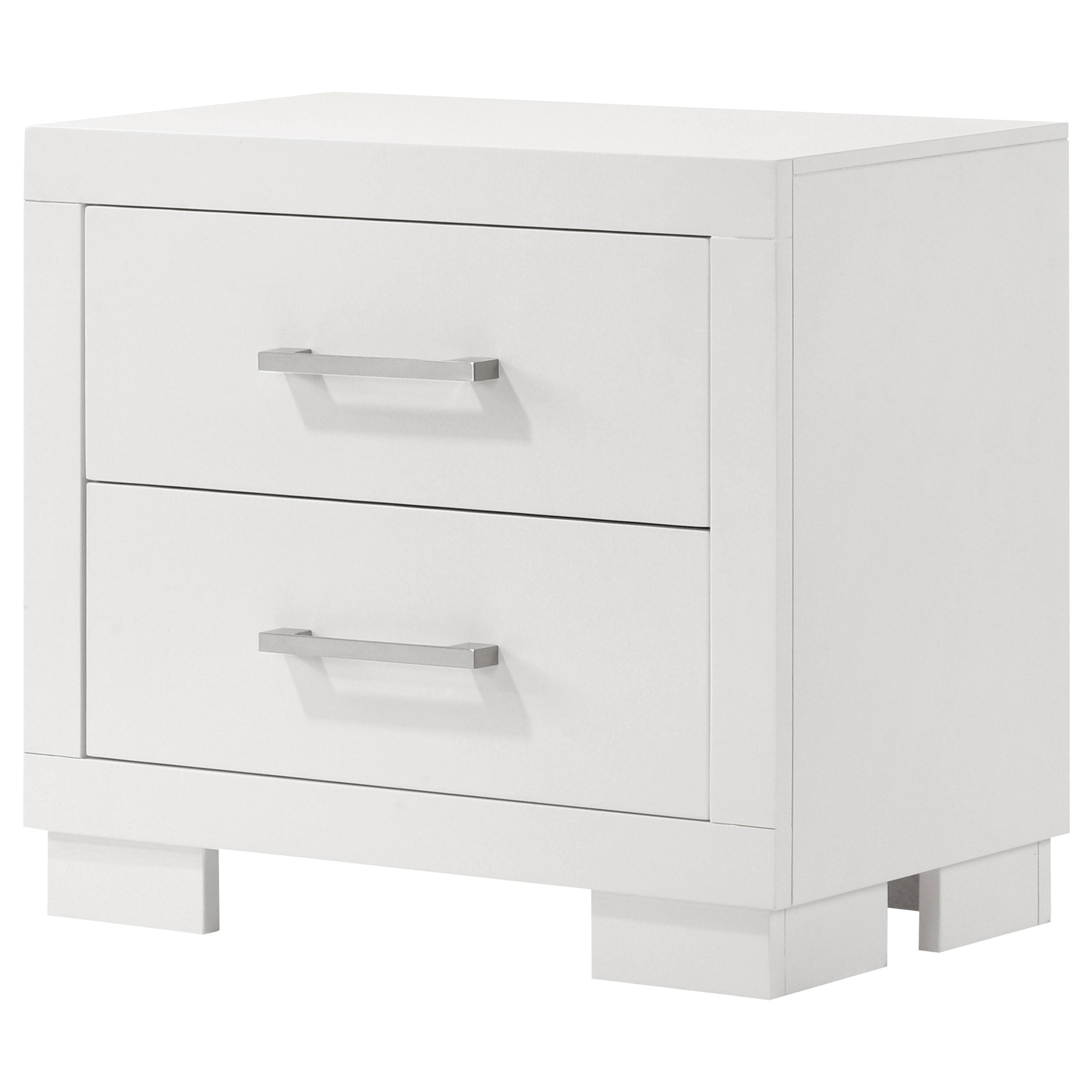 Jessica 2-drawer Nightstand Cappuccino