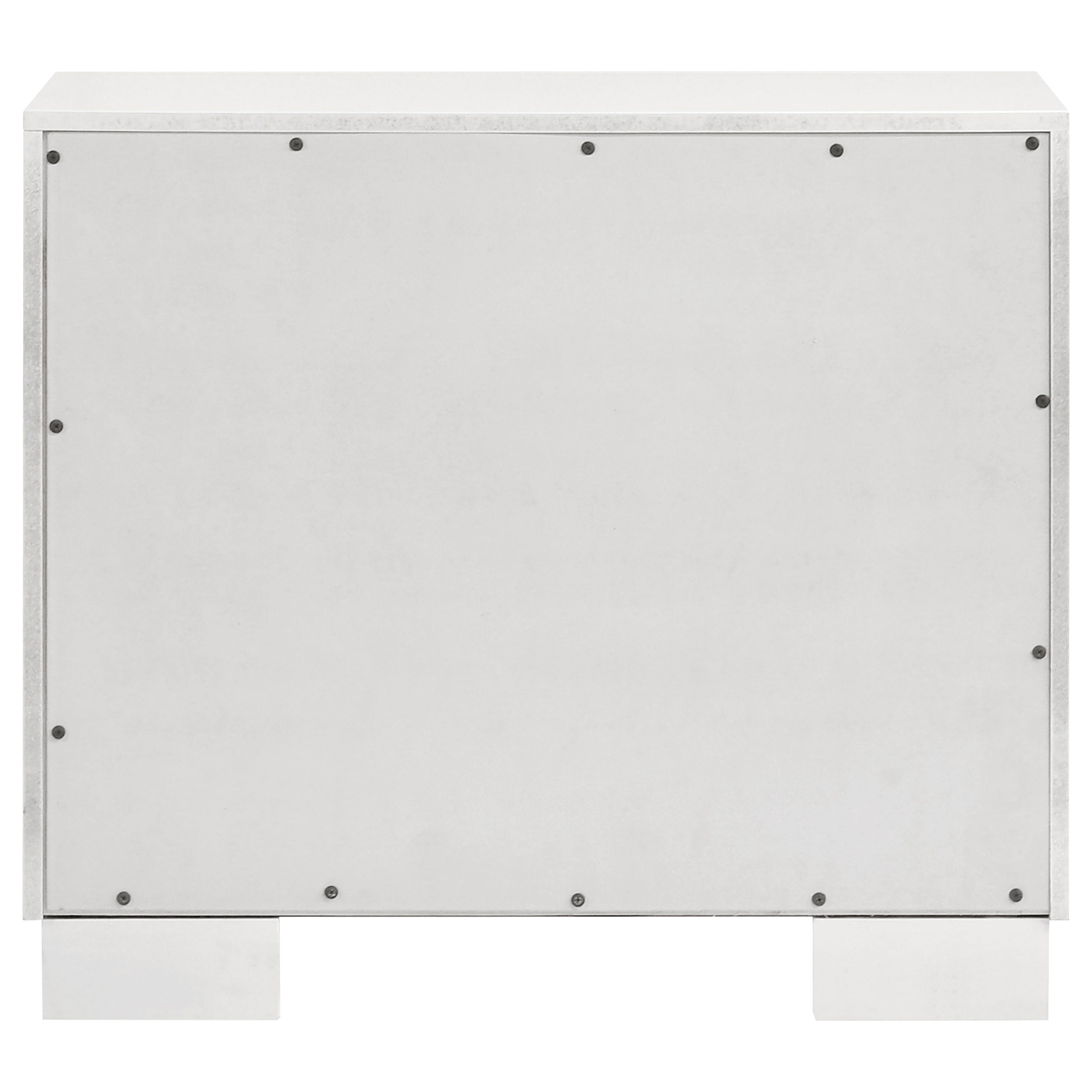 Jessica 2-drawer Nightstand Cappuccino