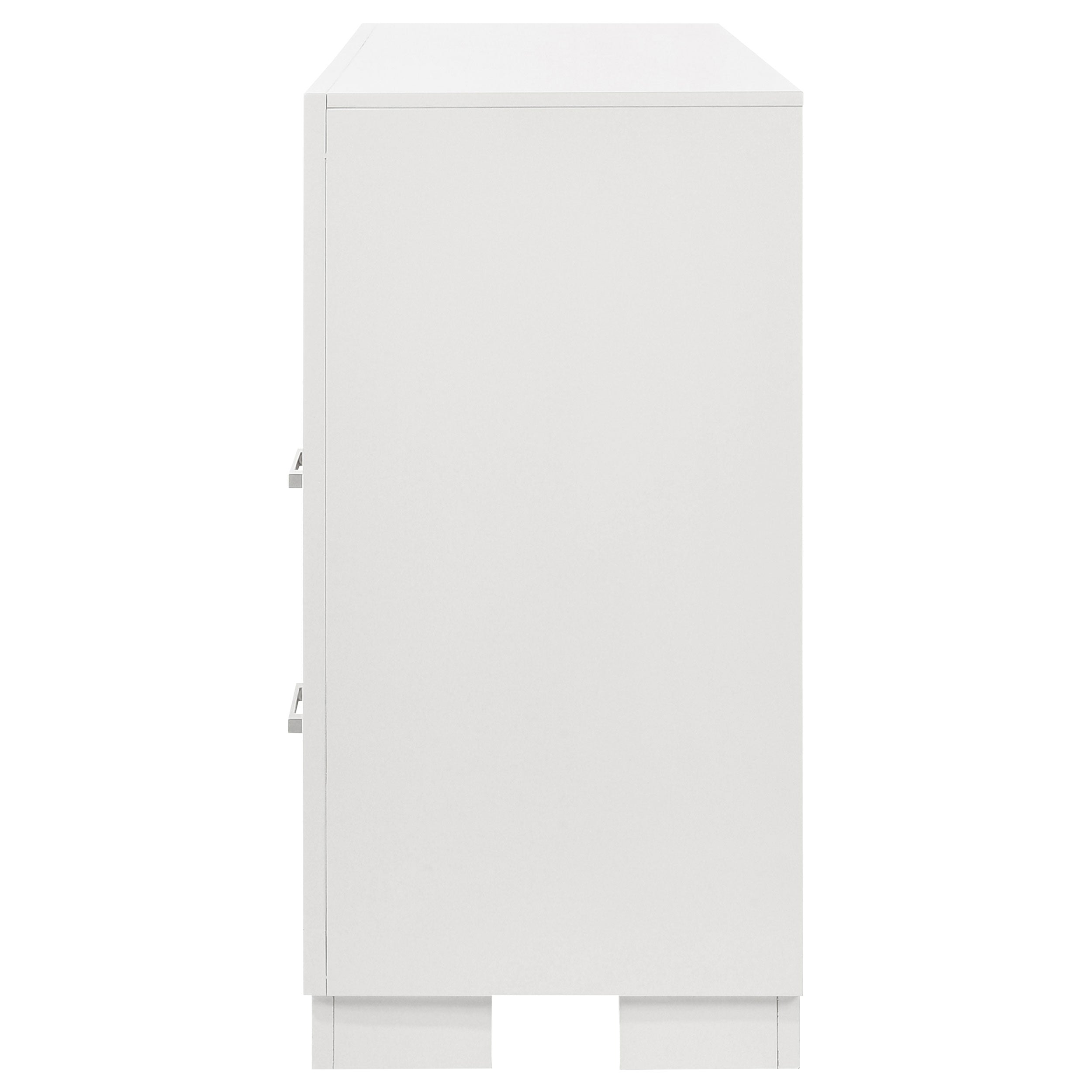 Jessica 6-drawer Dresser Cappuccino