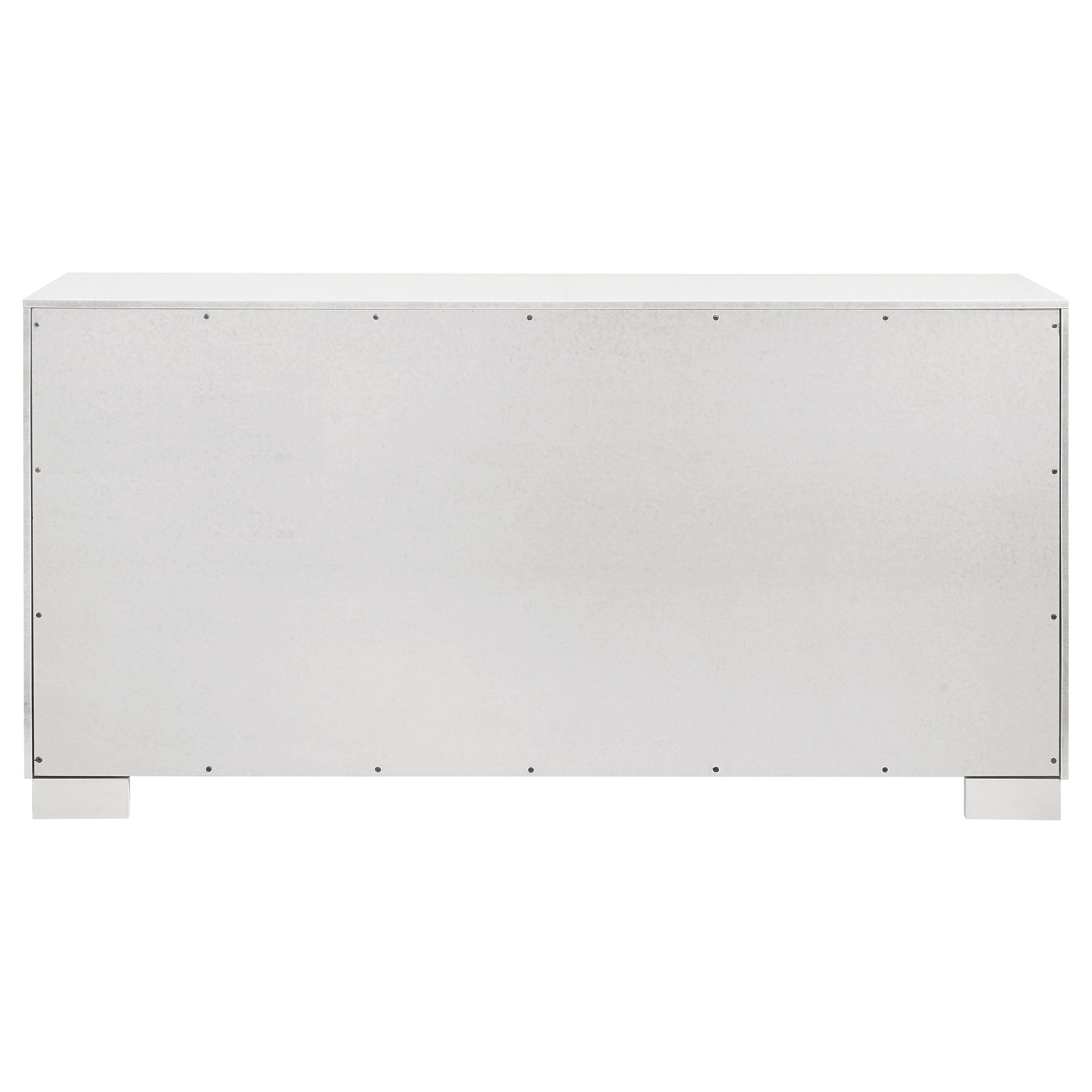 Jessica 6-drawer Dresser Cappuccino