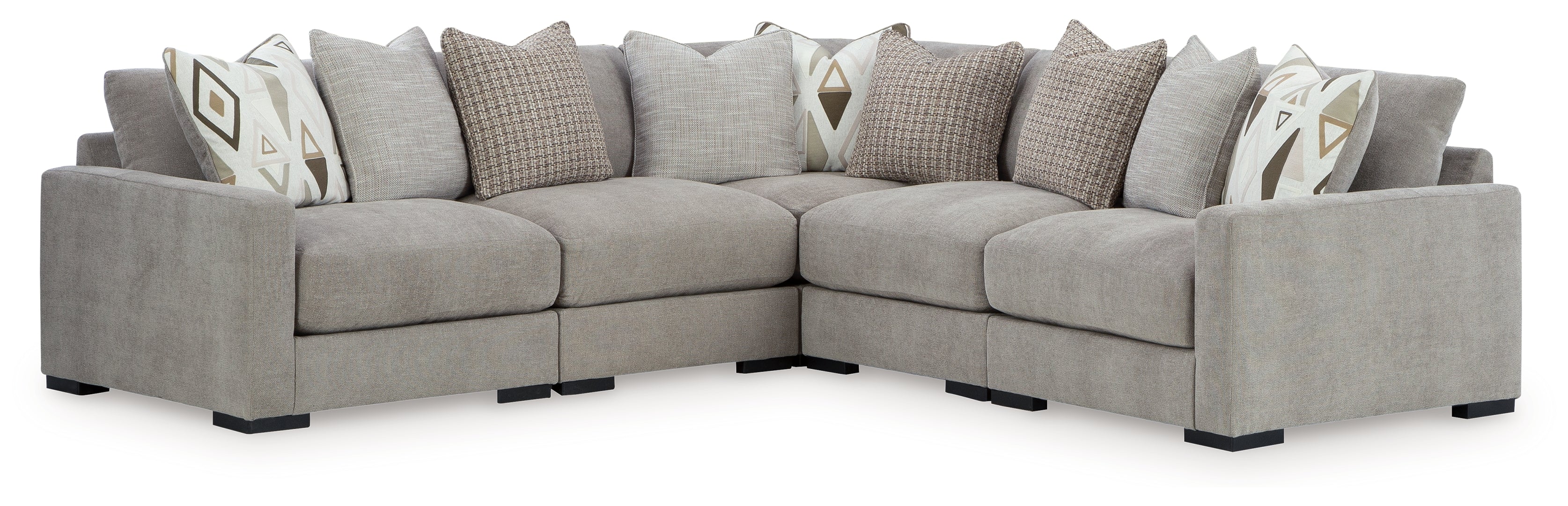 Aslan Court Sectional Couch (Customizable)