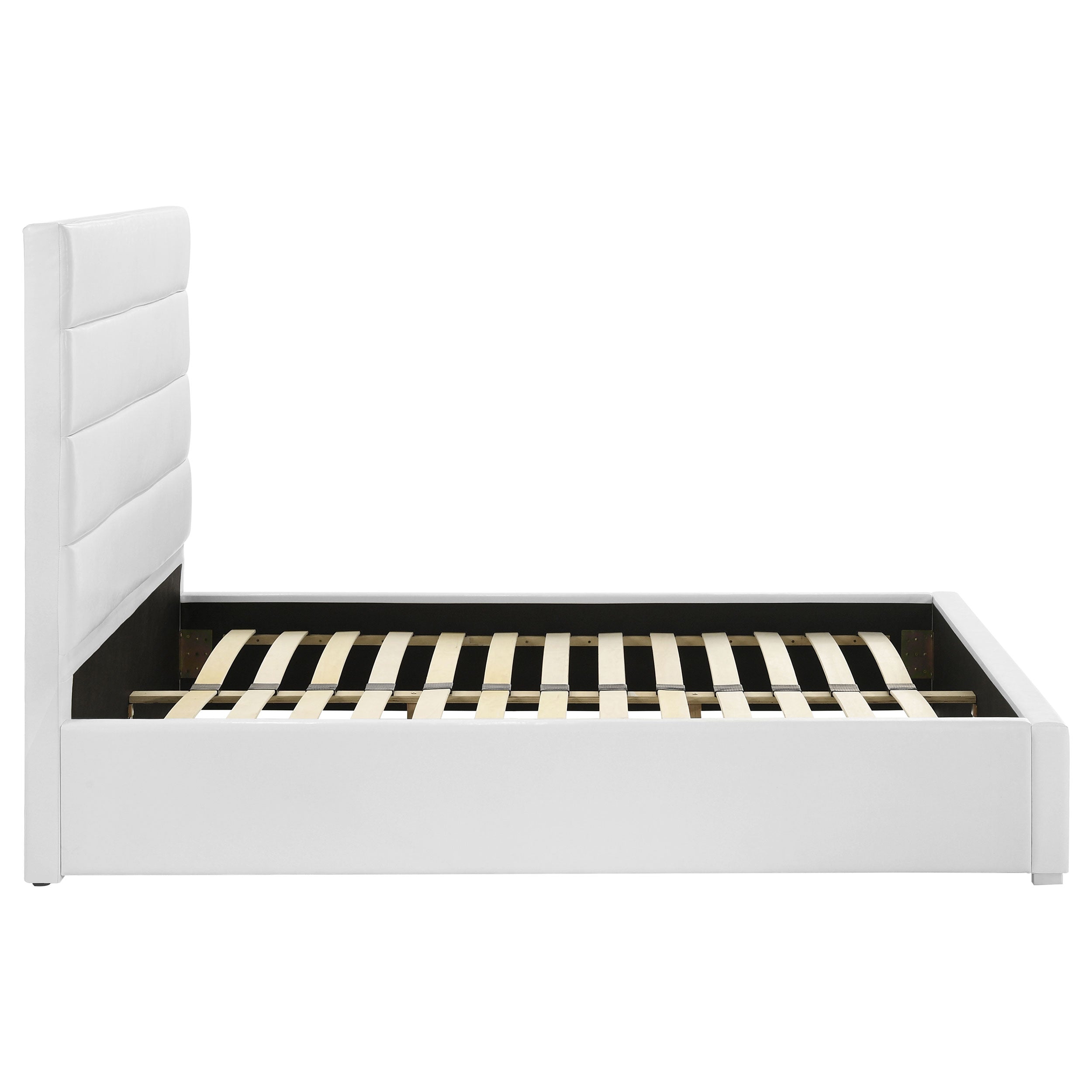 Felicity 53-inch Upholstered Platform Bed White