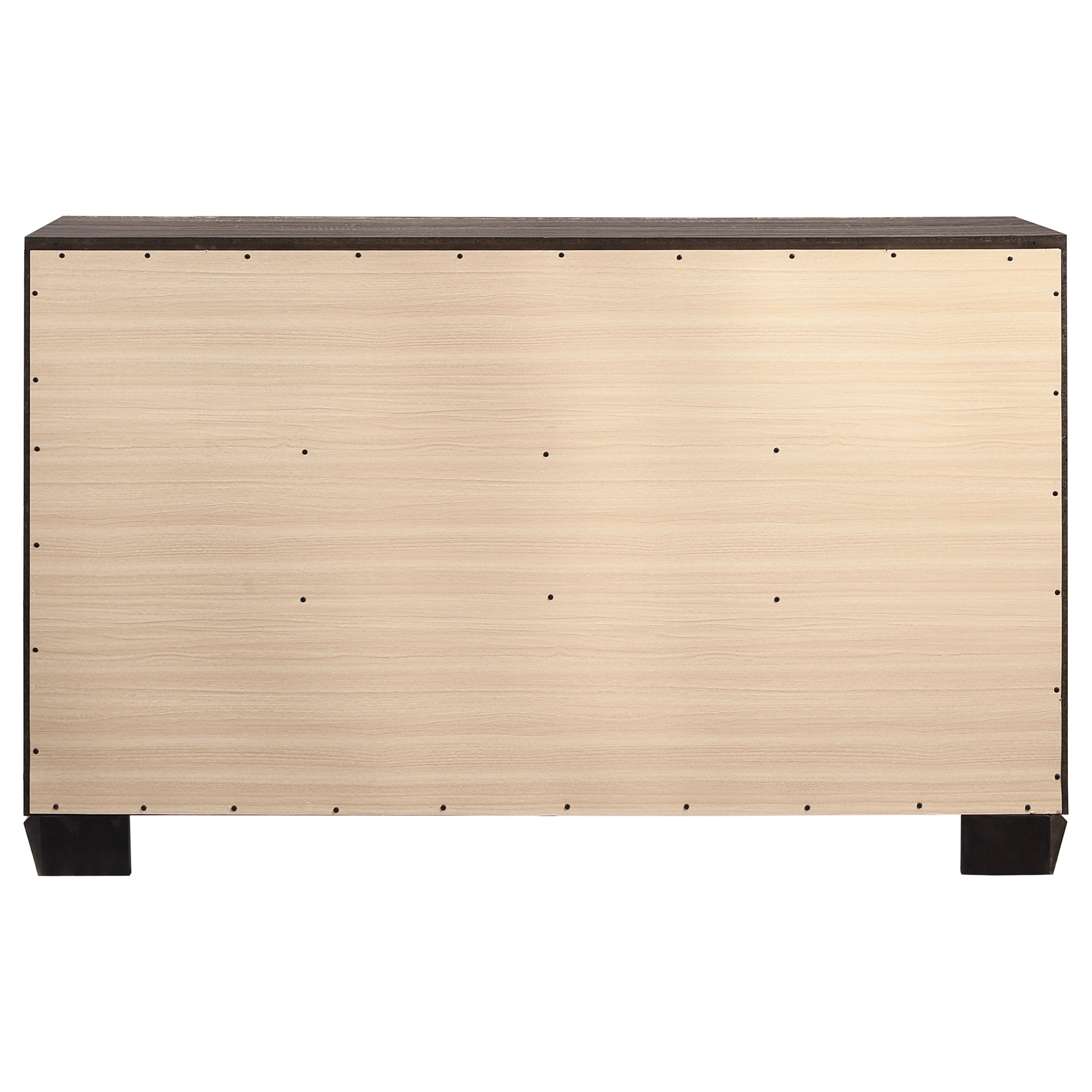 Kauffman 6-drawer Dresser Dark Cocoa