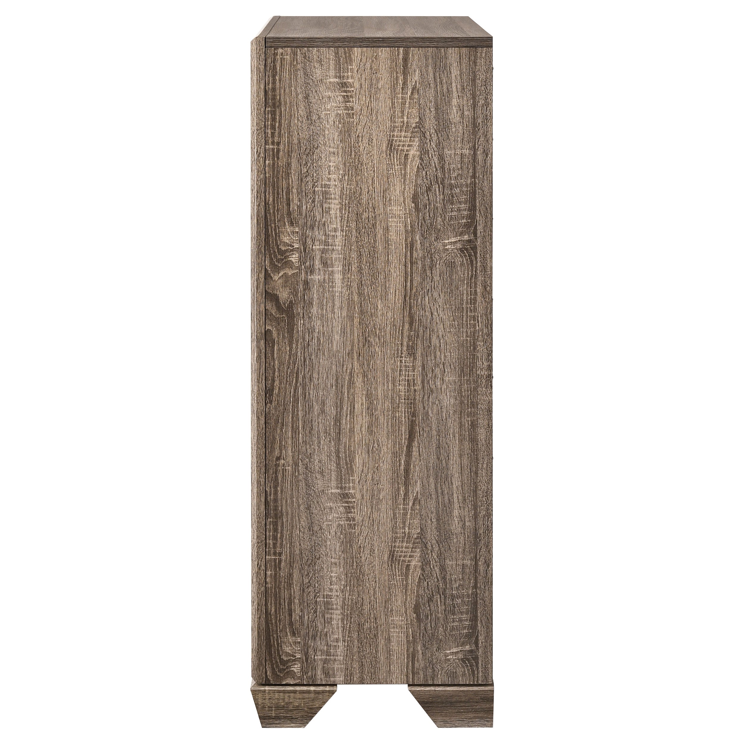 Kauffman 5-drawer Bedroom Chest Dark Cocoa