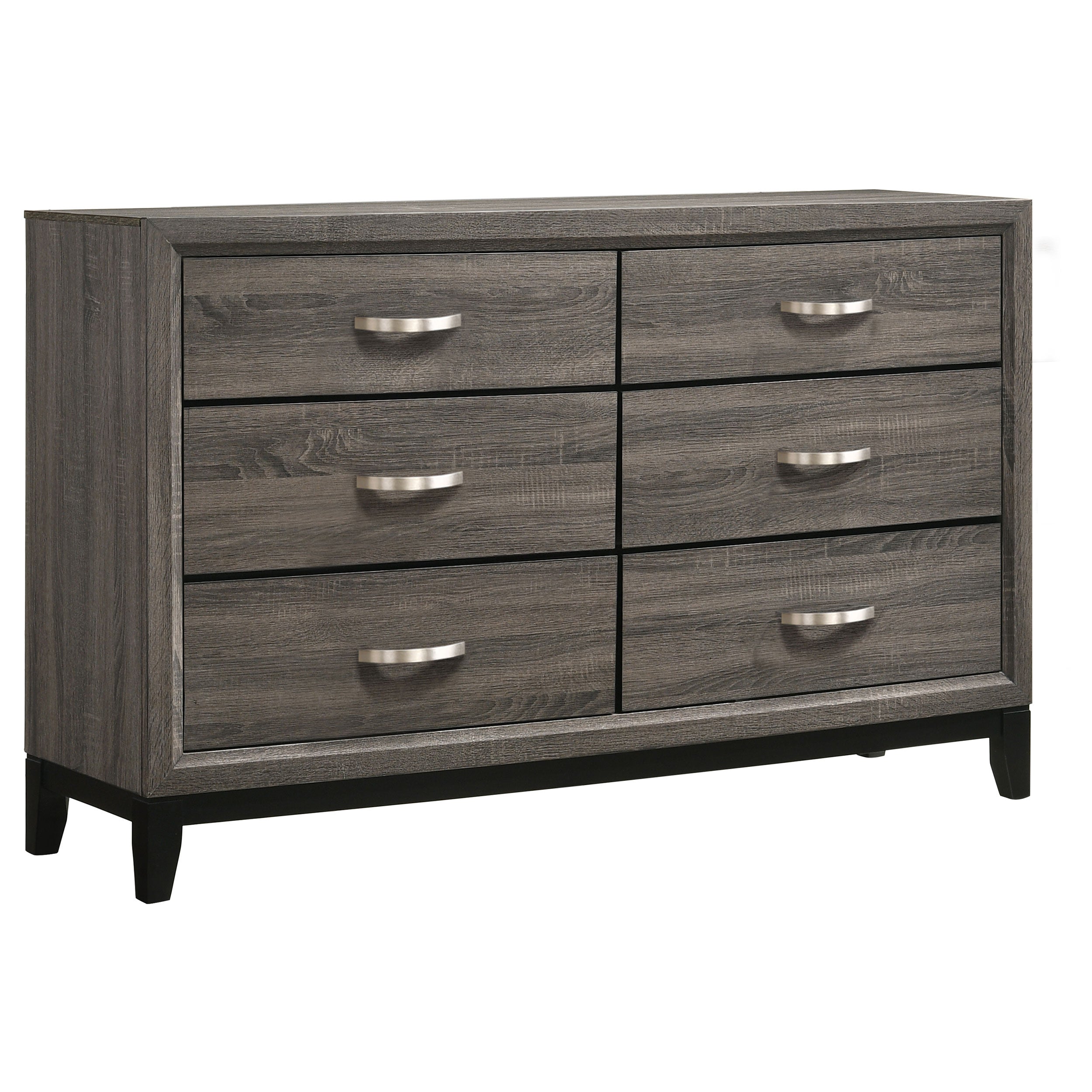 Watson  California King Bedroom Set Grey Oak