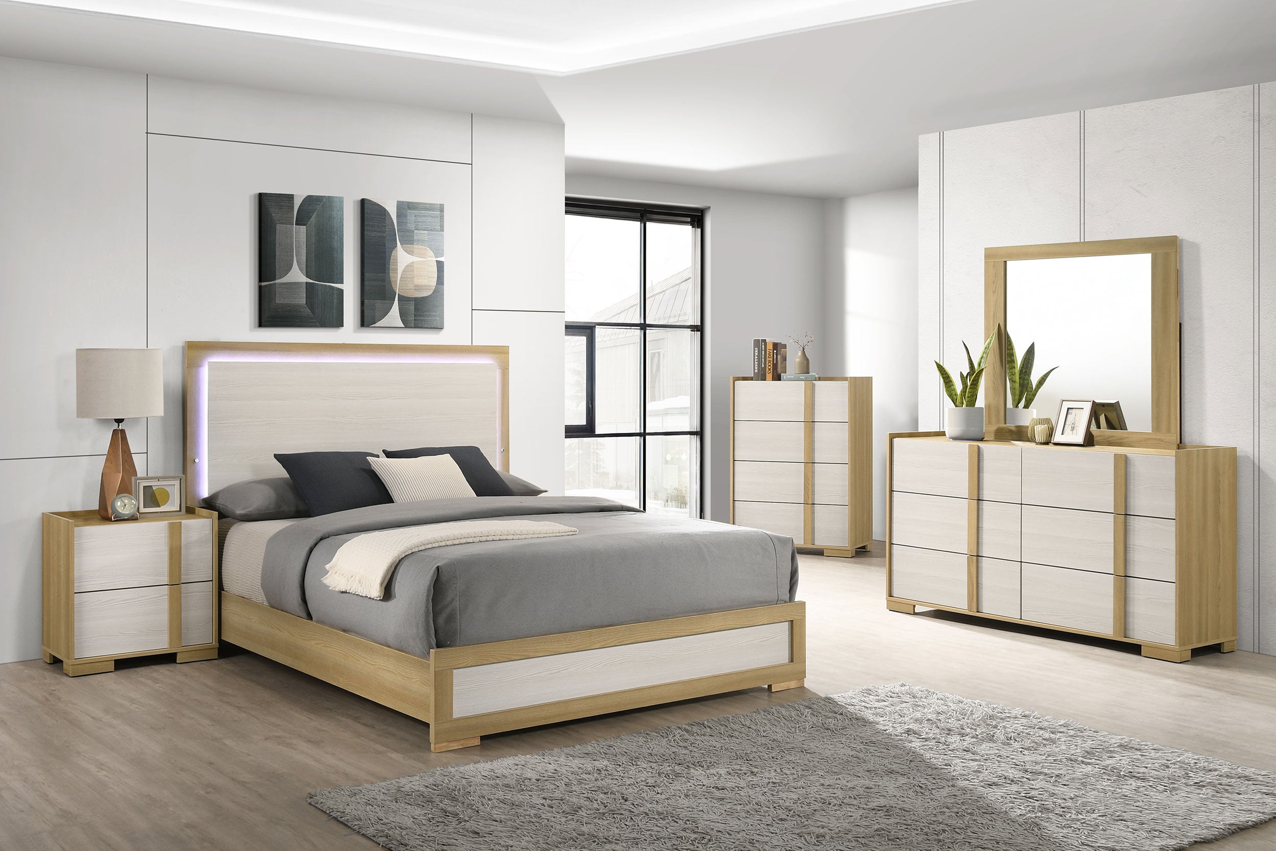 Hyland Bedroom Set Natural