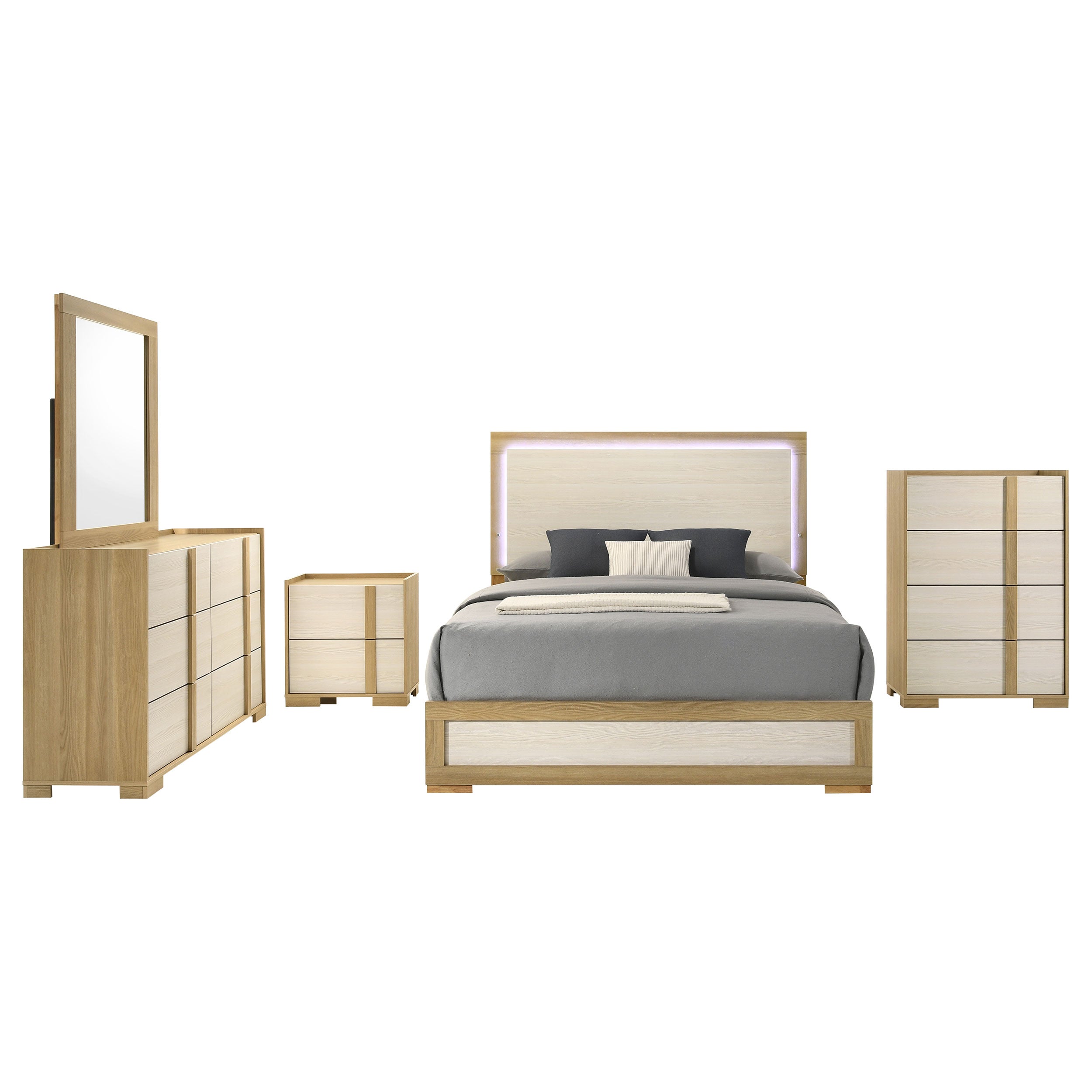 Hyland Bedroom Set Natural